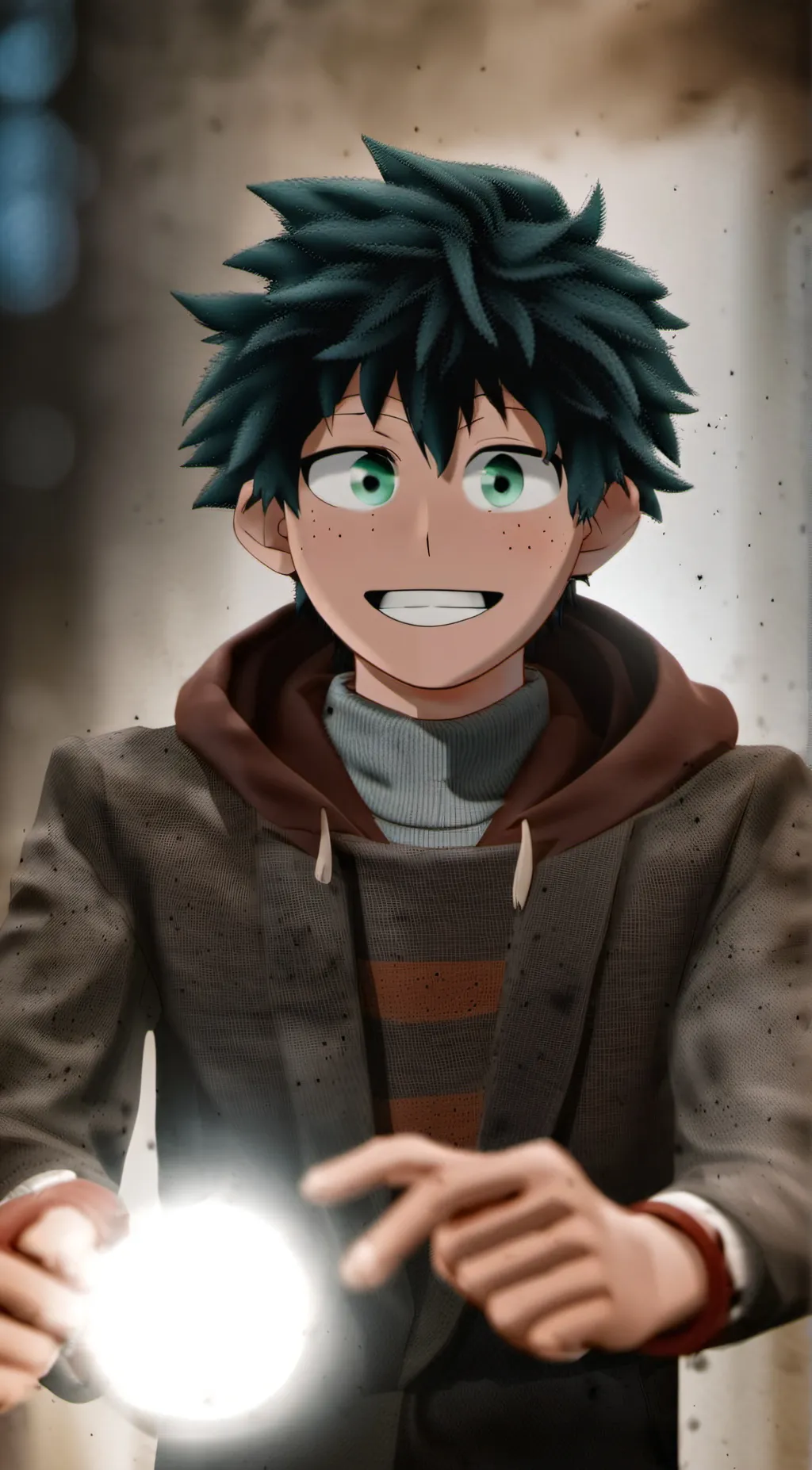 ai character: izuku background