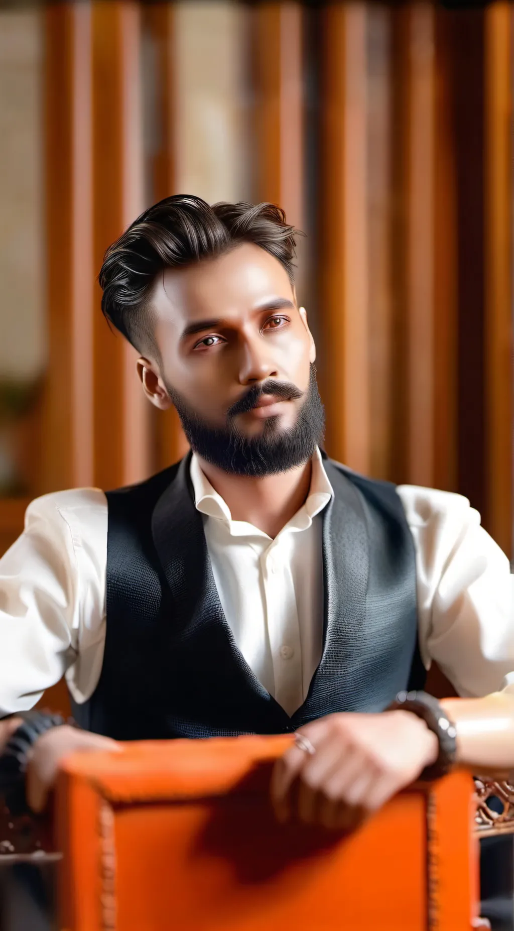 ai character: Cameron background