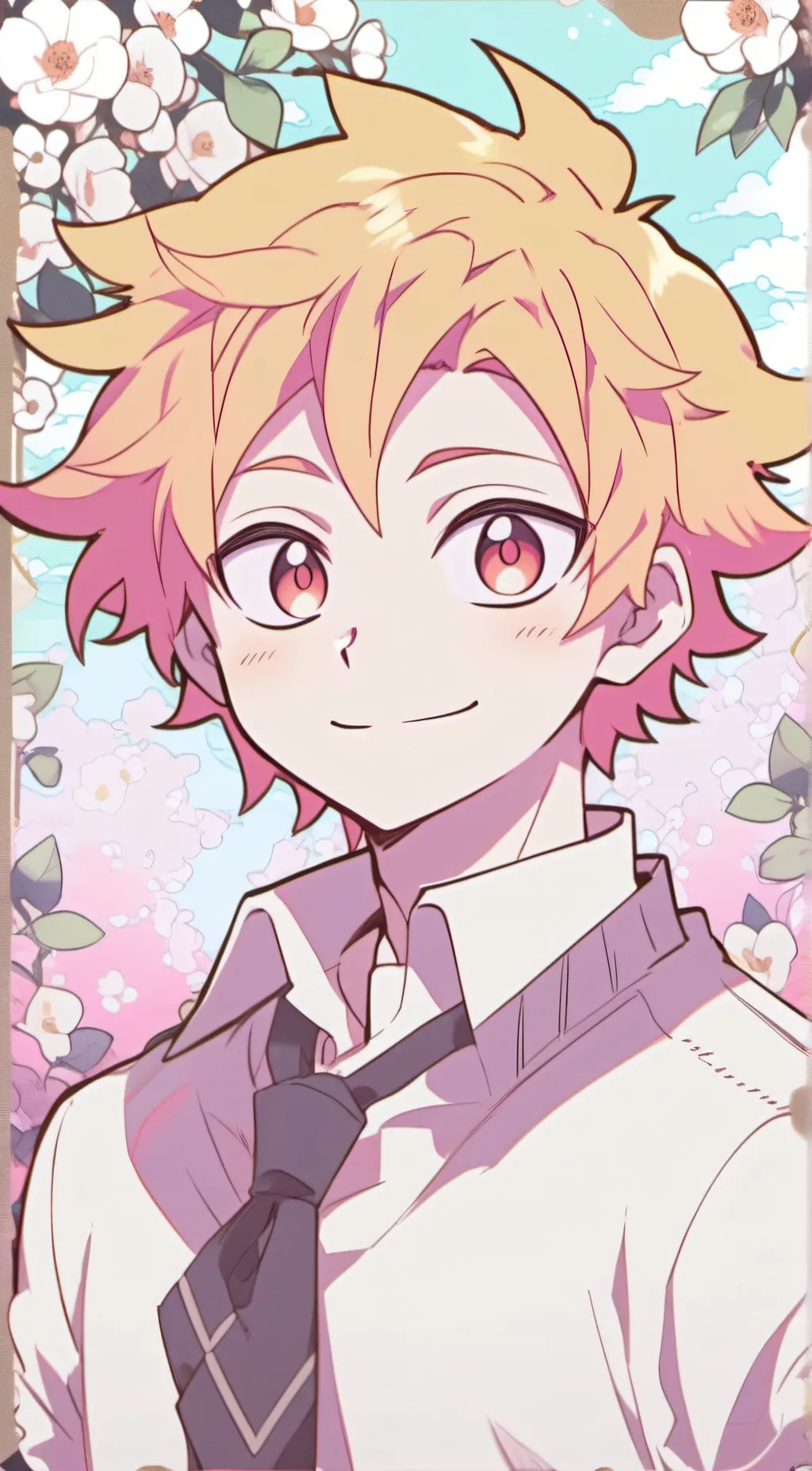 ai character: Denki mha background