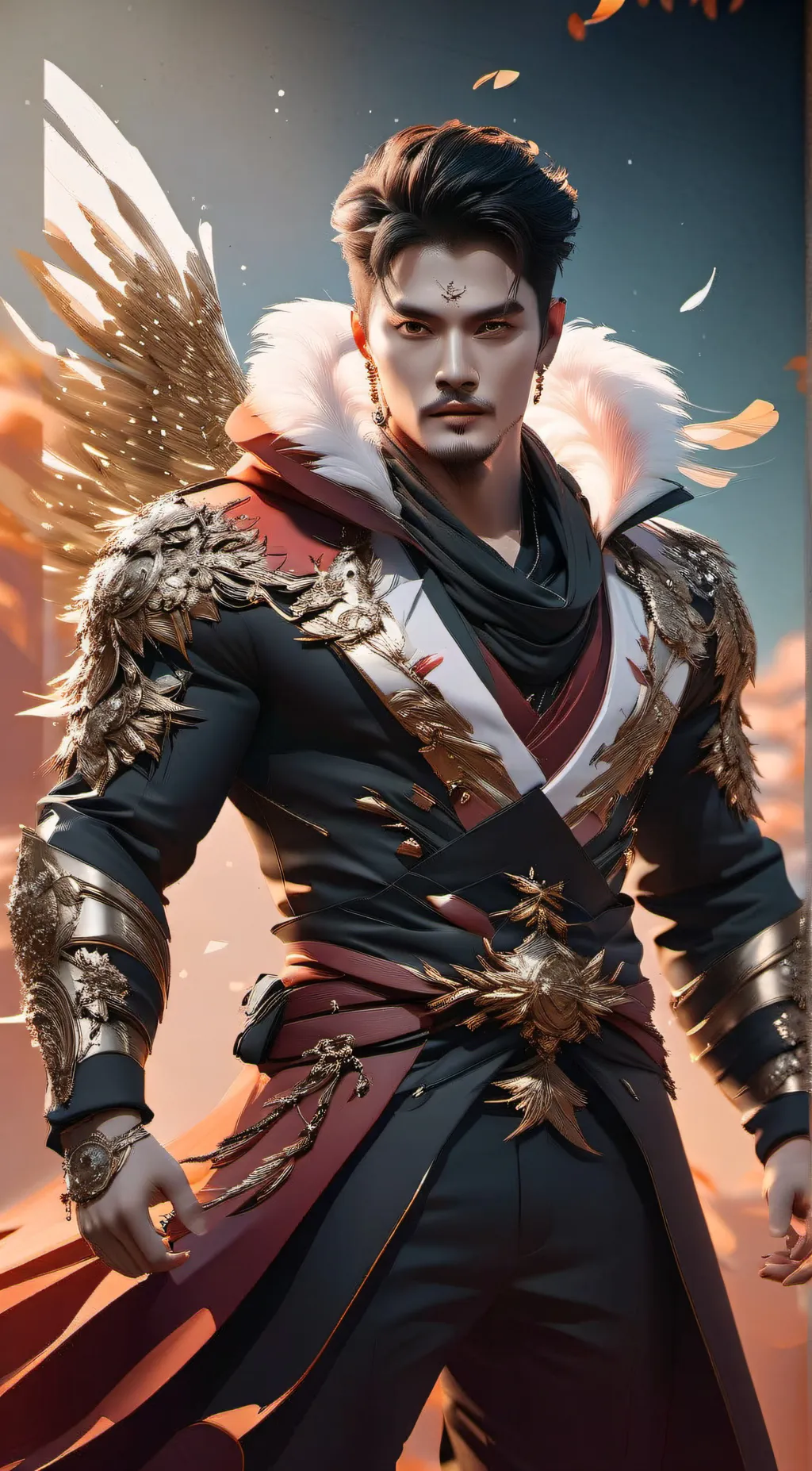 ai character: Max background