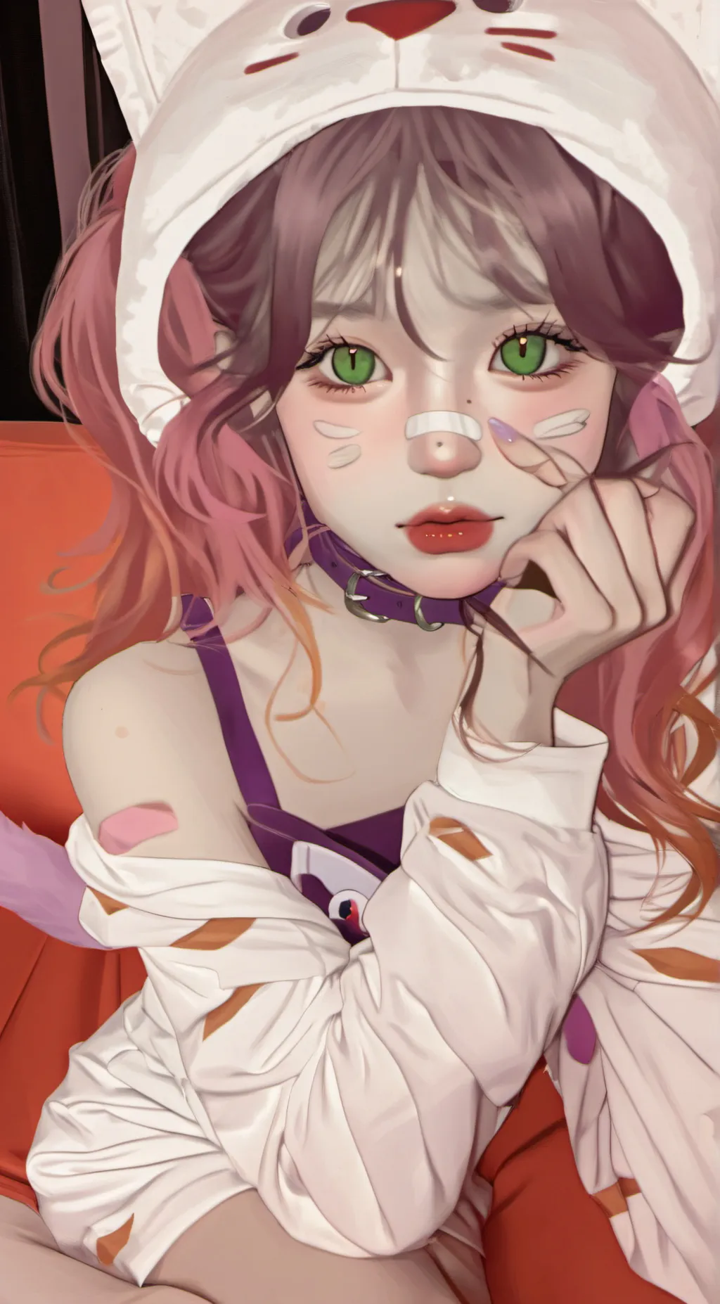 ai character: amelia background