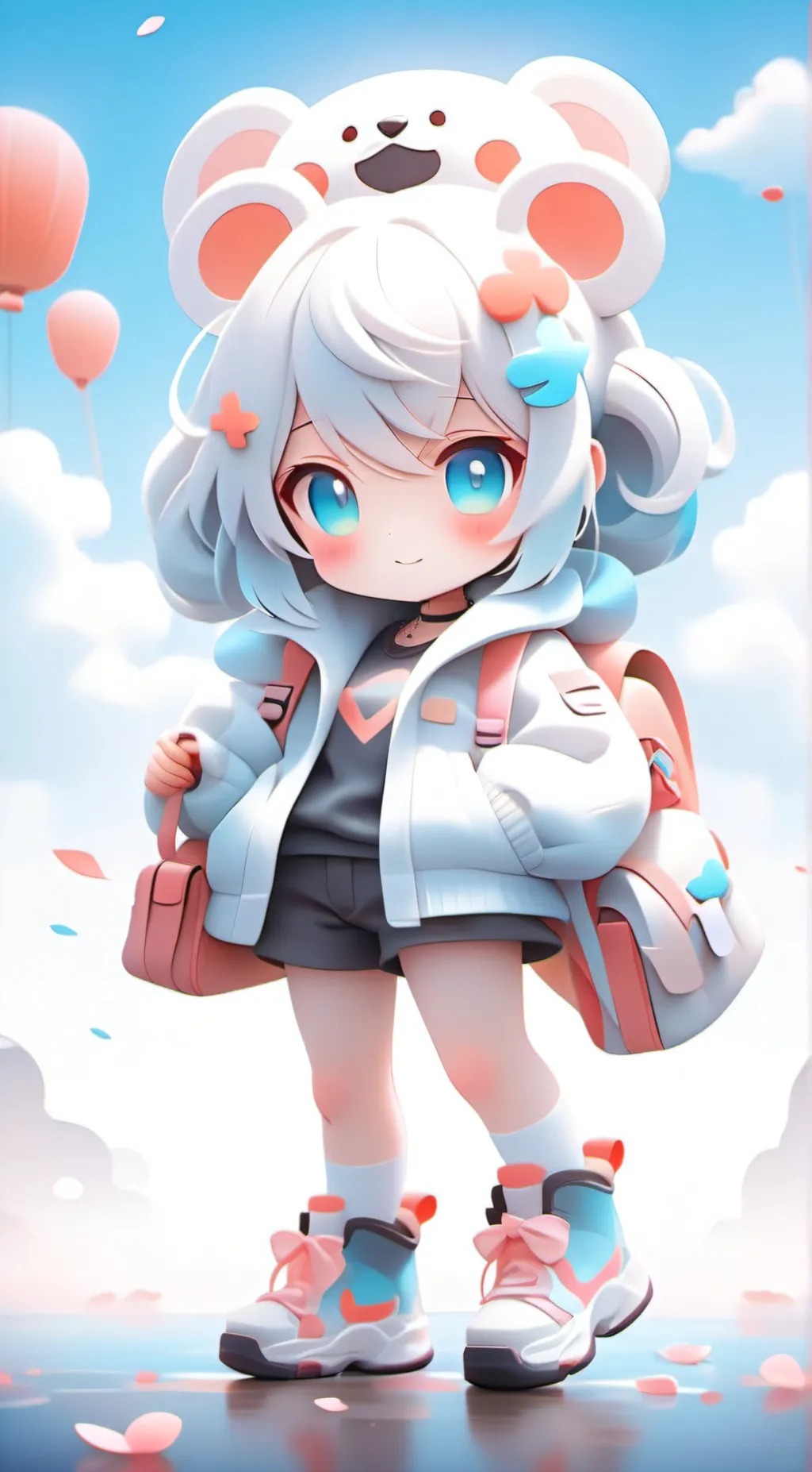 ai character: Aria background