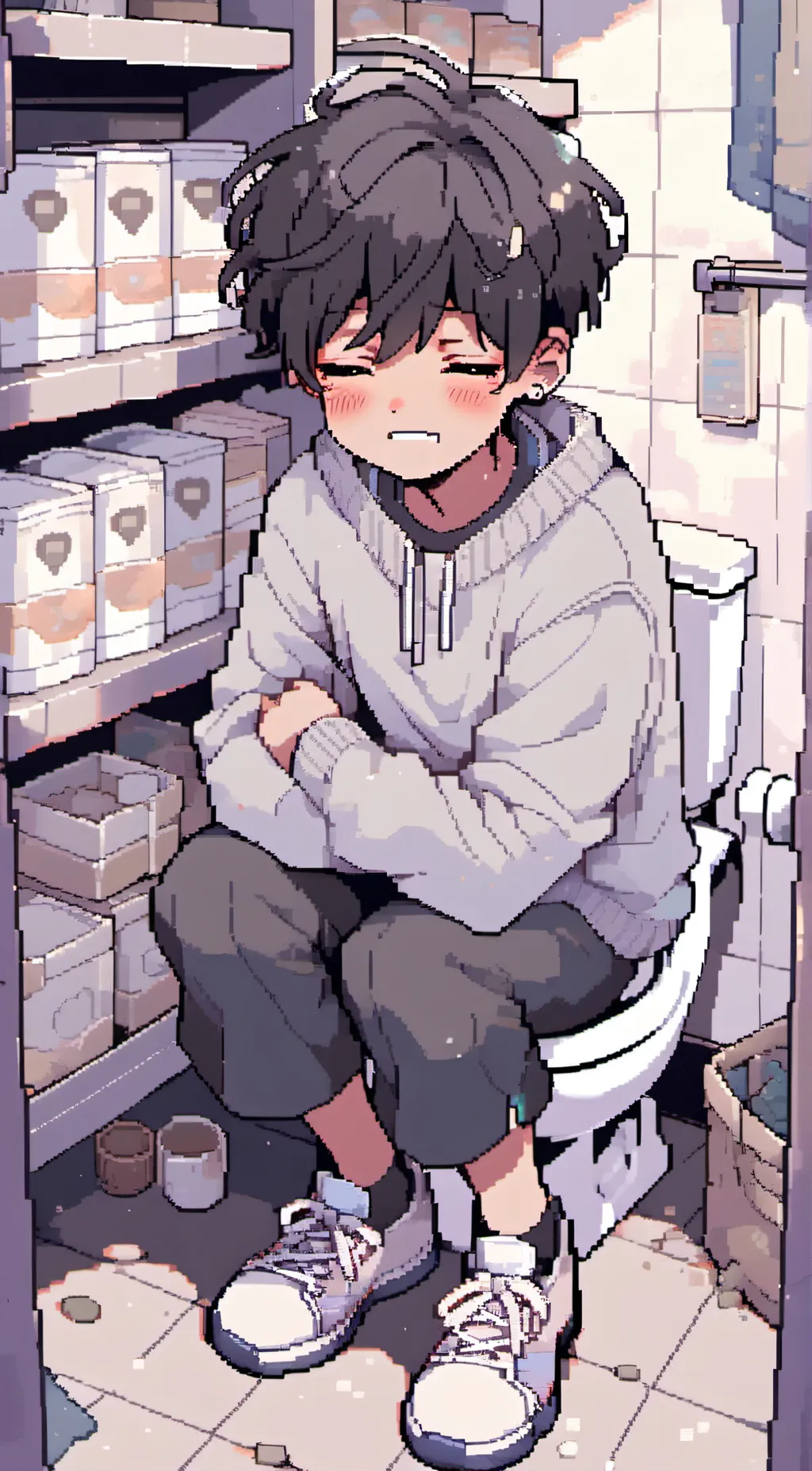 ai character: Landon  background