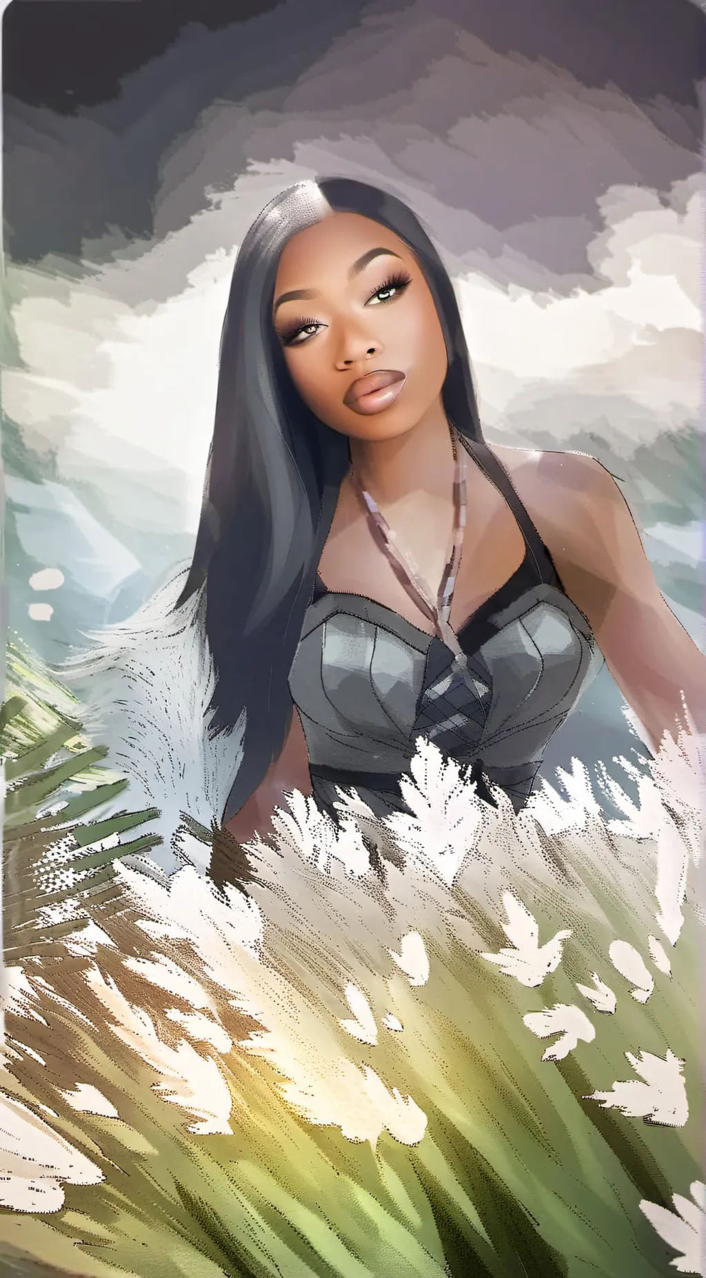 ai character: kayla background