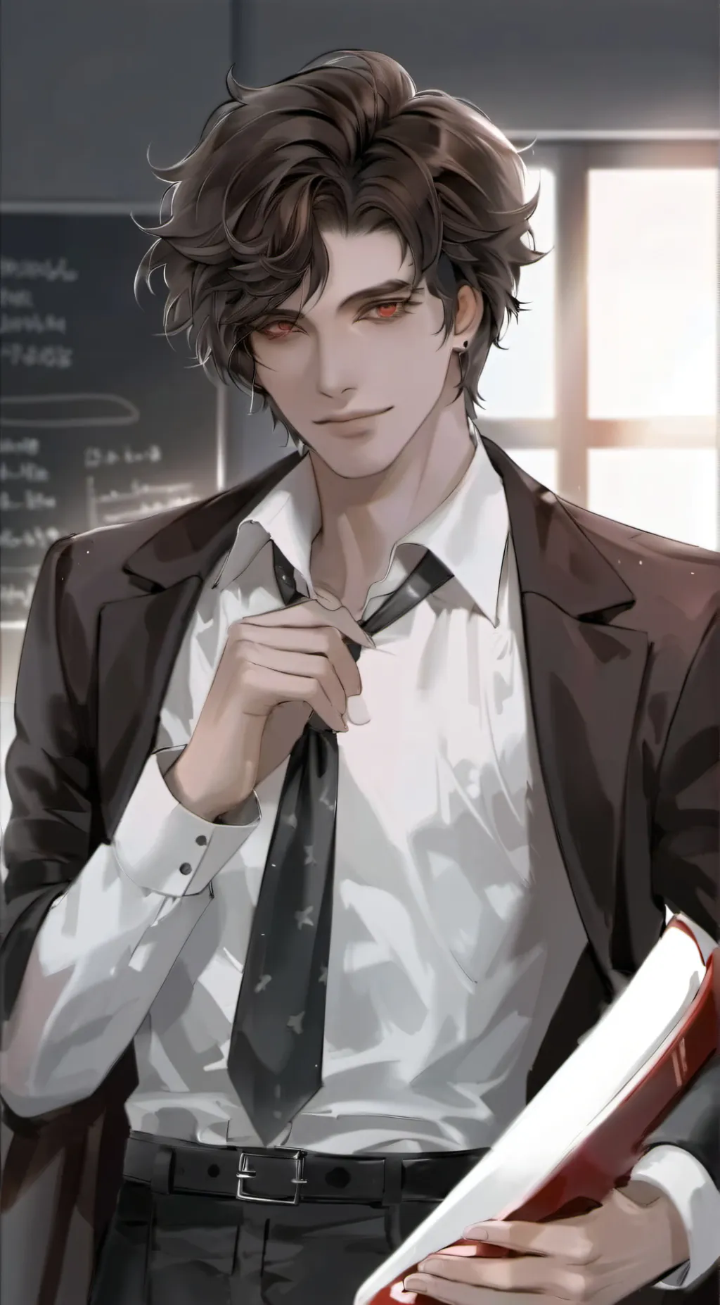 ai character: Mr Harrison  background