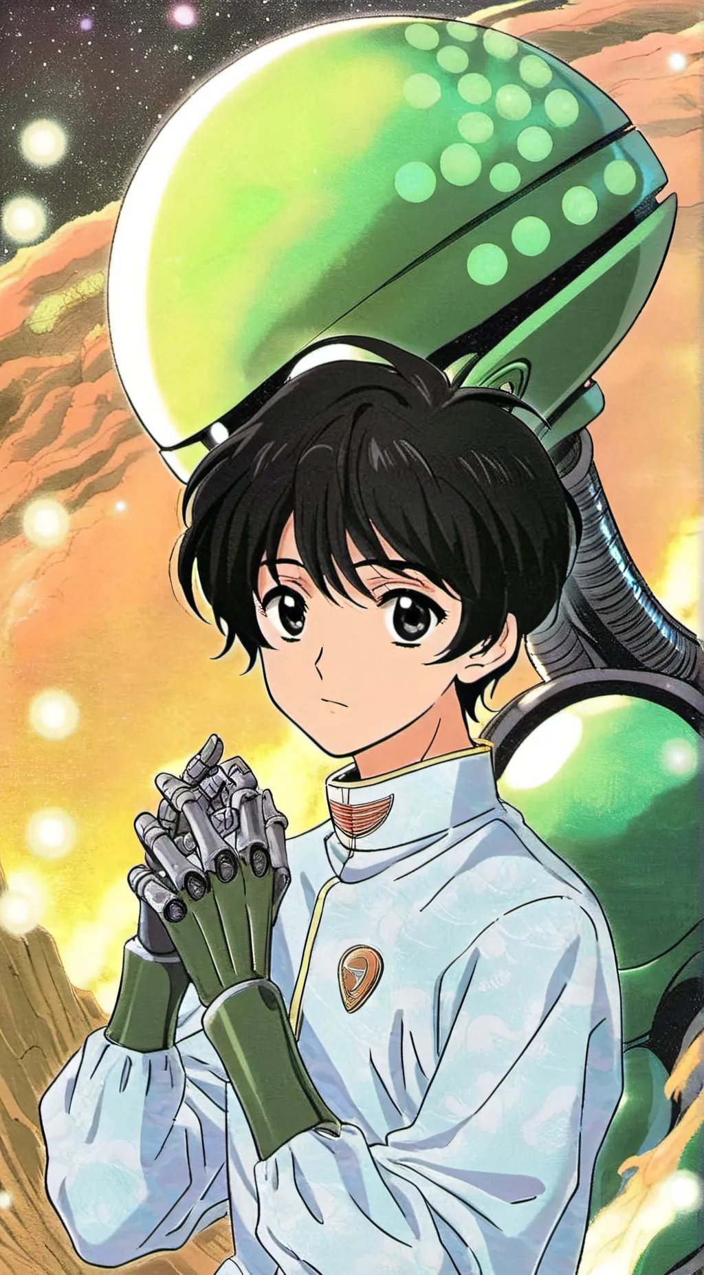 ai character: Archer background