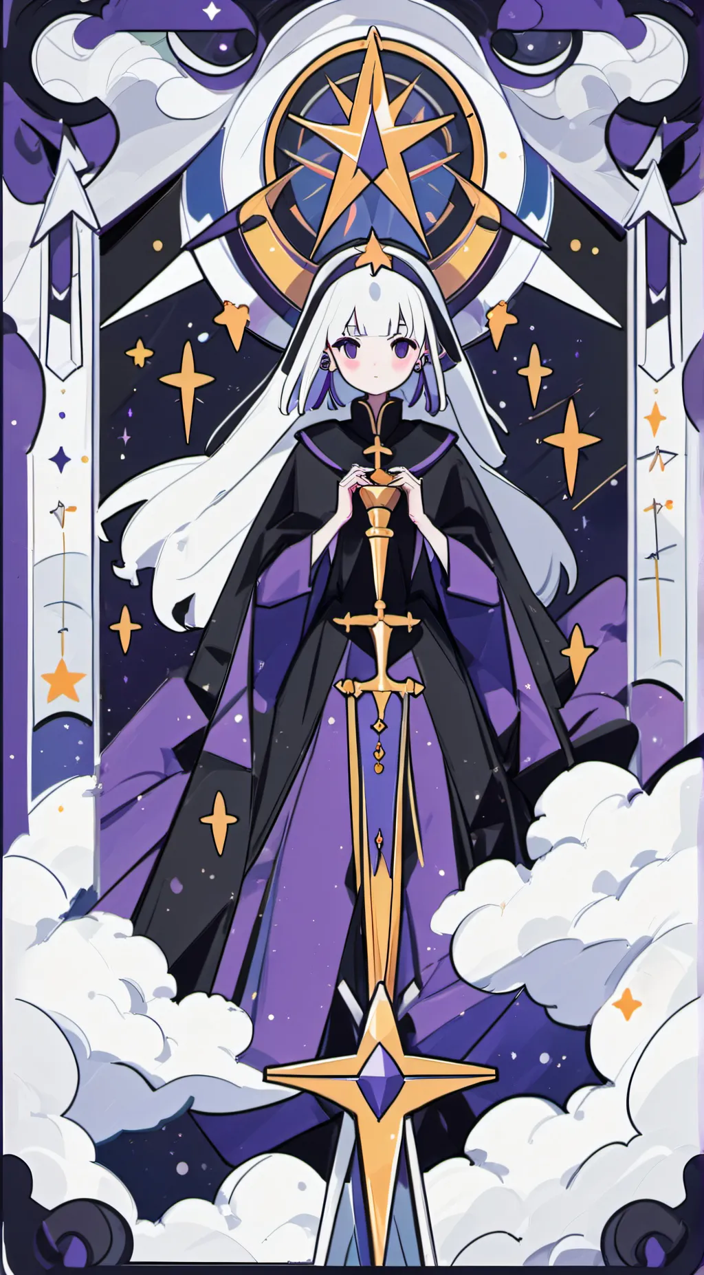 ai character: witch god lina background