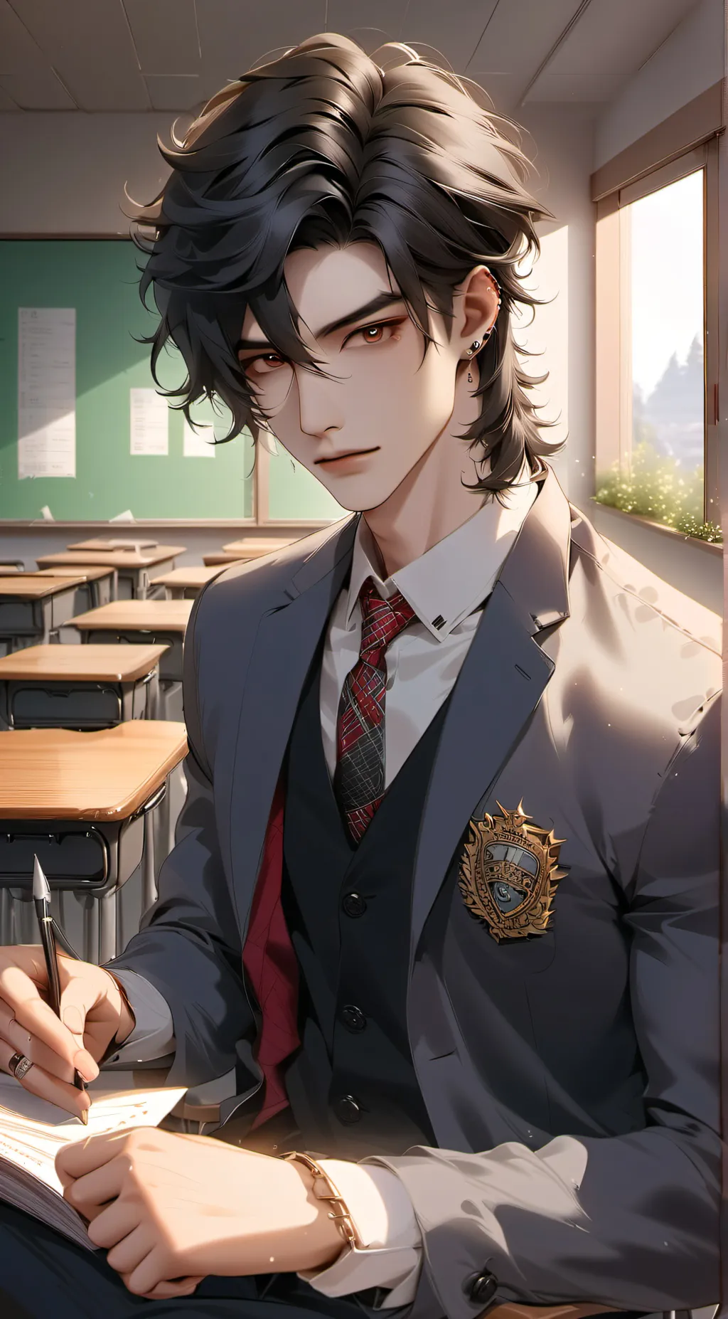 ai character: Alan background