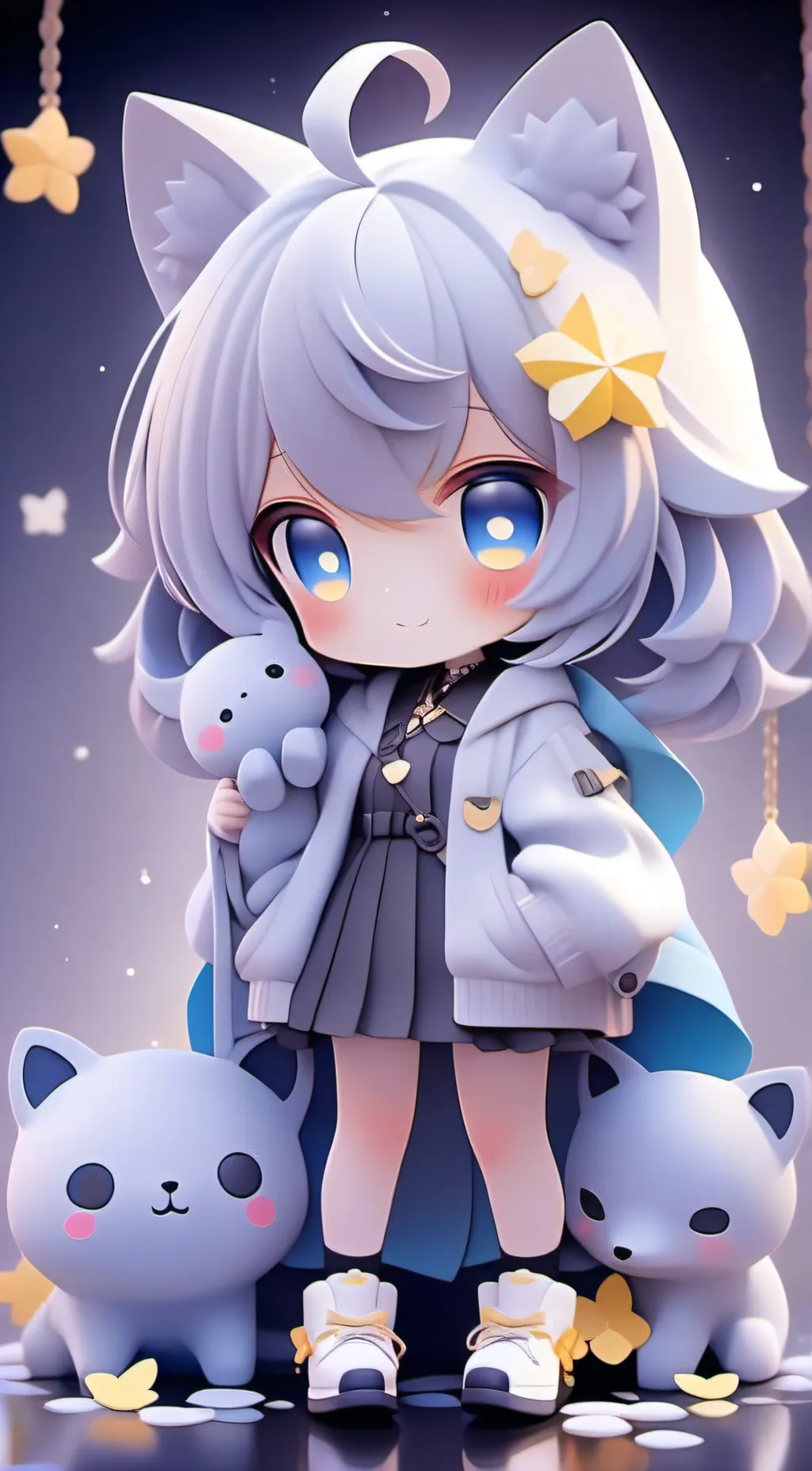 ai character: Chippy. background