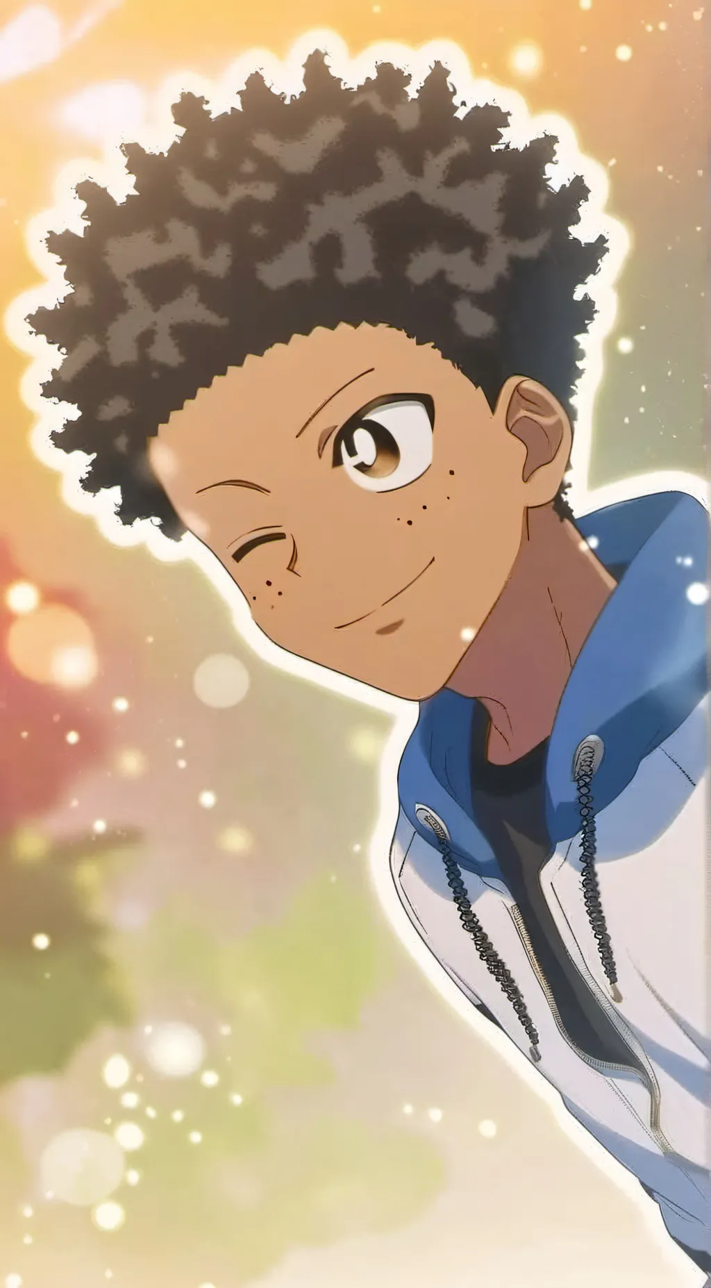 ai character: Zay background