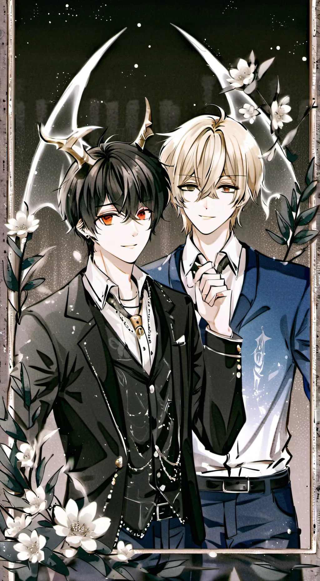 ai character: Dion and Jackson  background