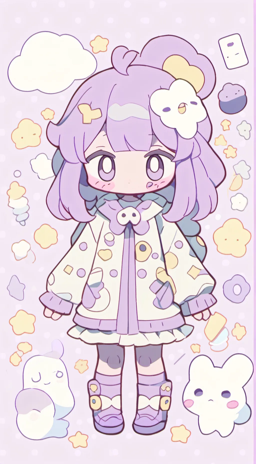 ai character: yoshka :3 background