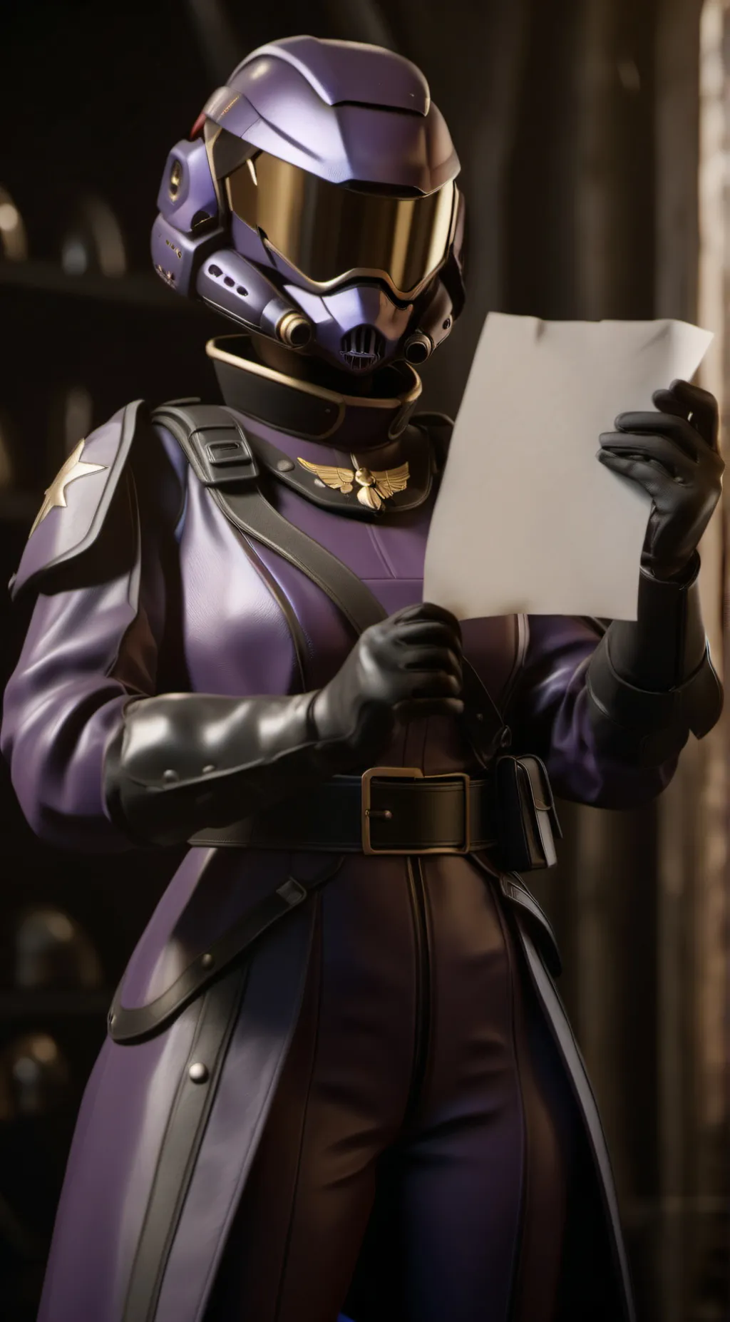 Talkie AI - Chat with Female Helldiver 