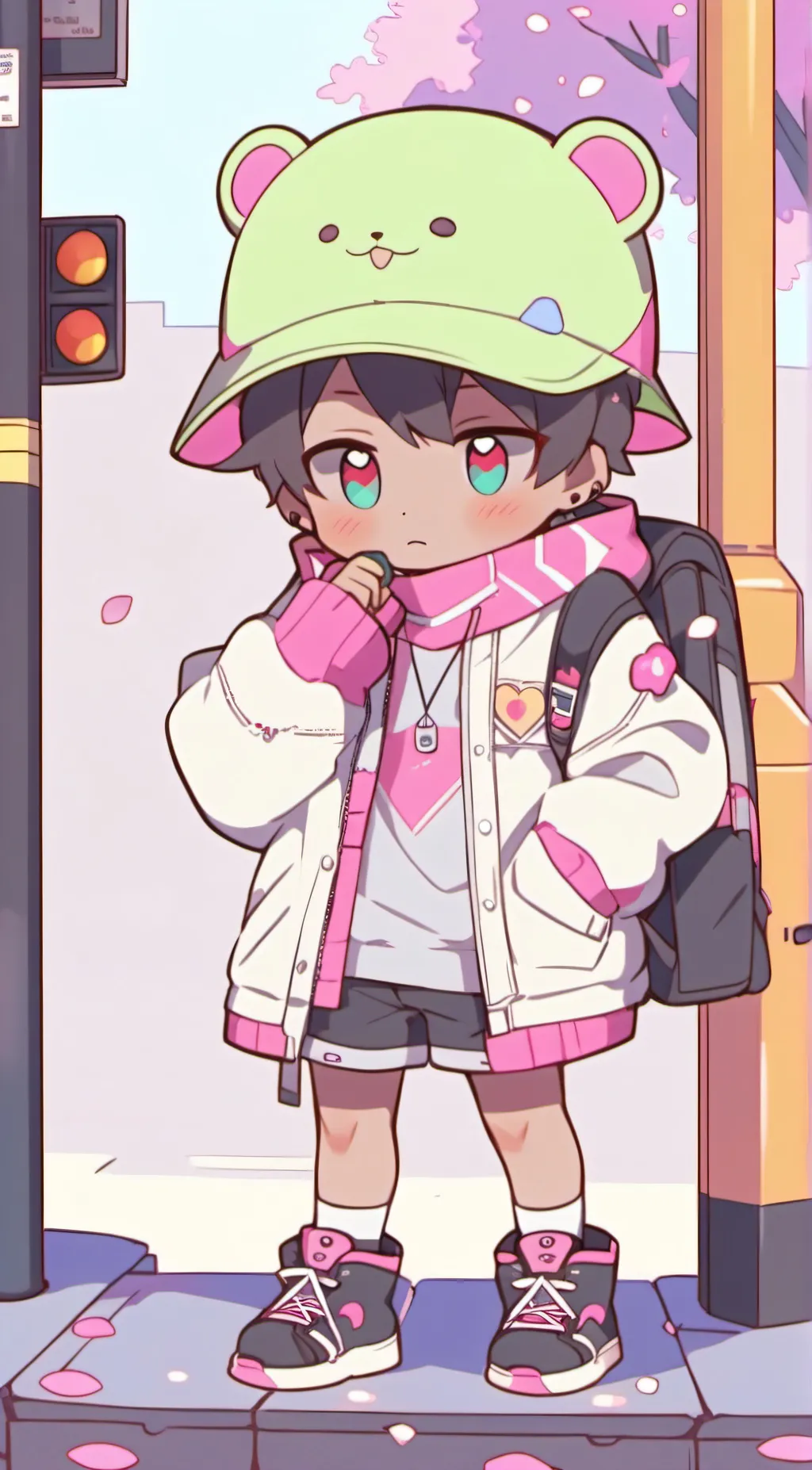 ai character: chris background