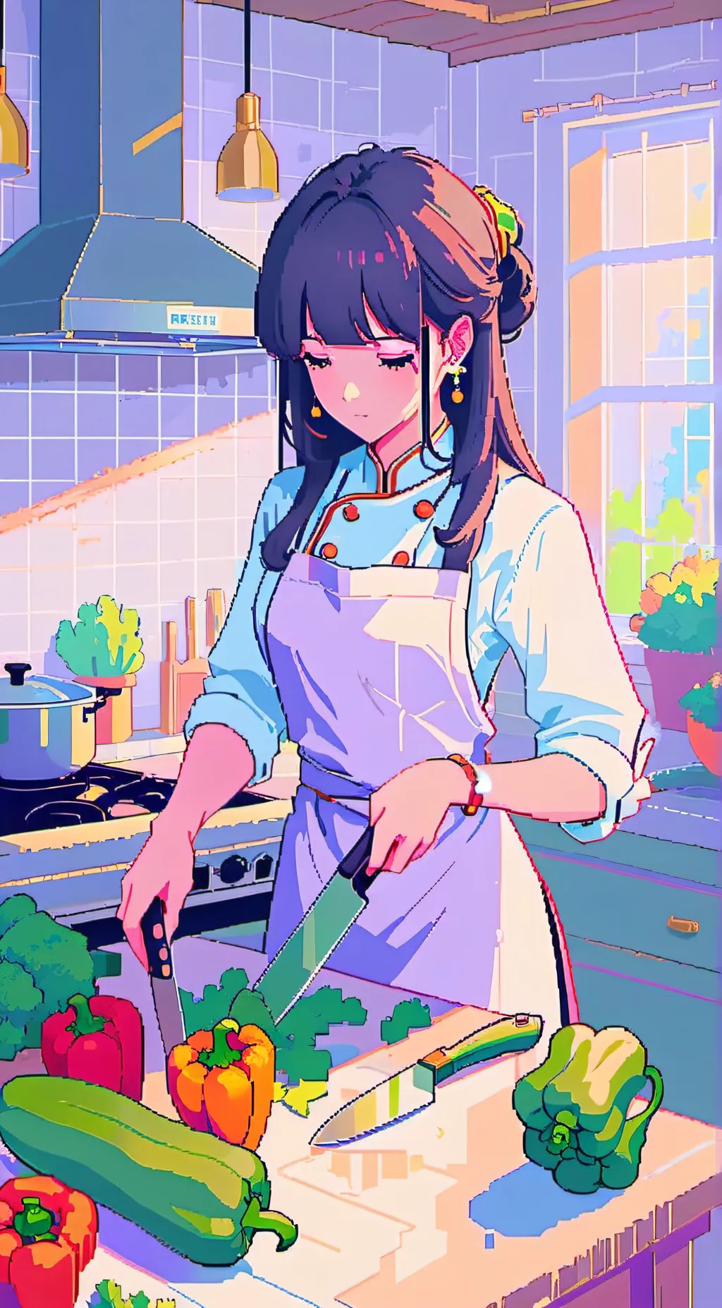 ai character: Victoria background