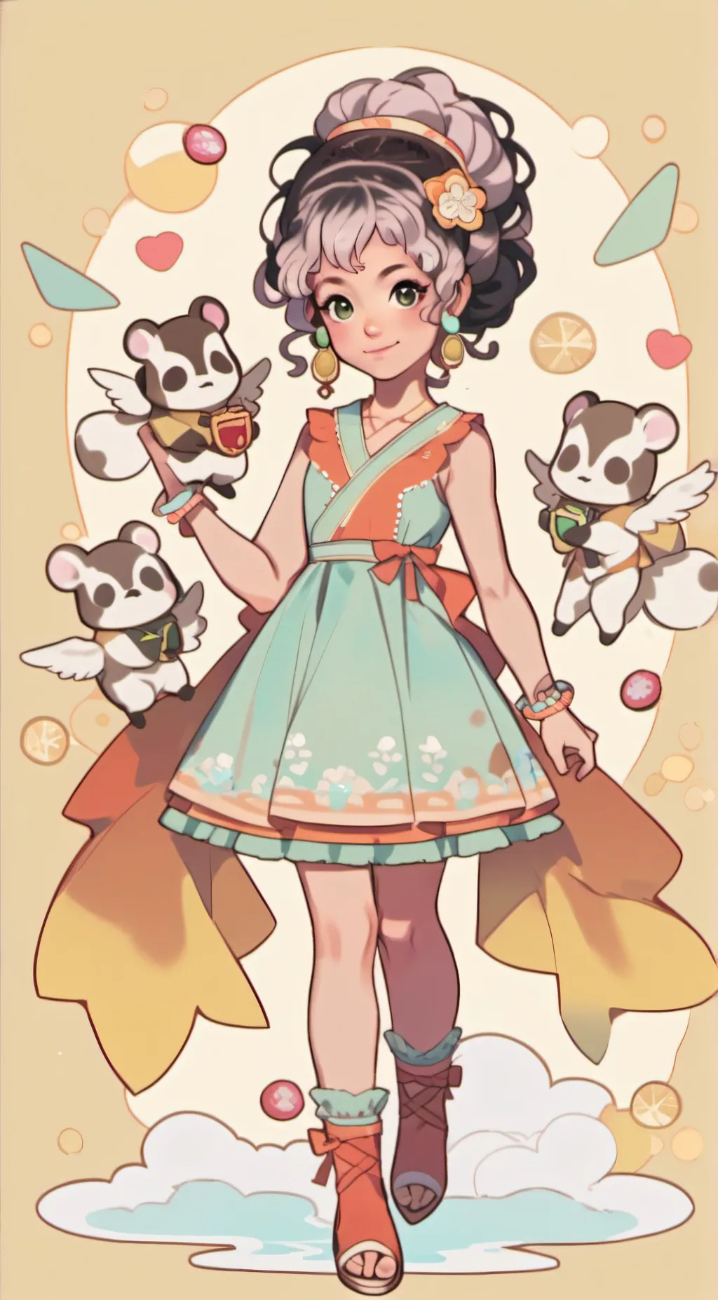 ai character: Slay Mel 2🔫 background