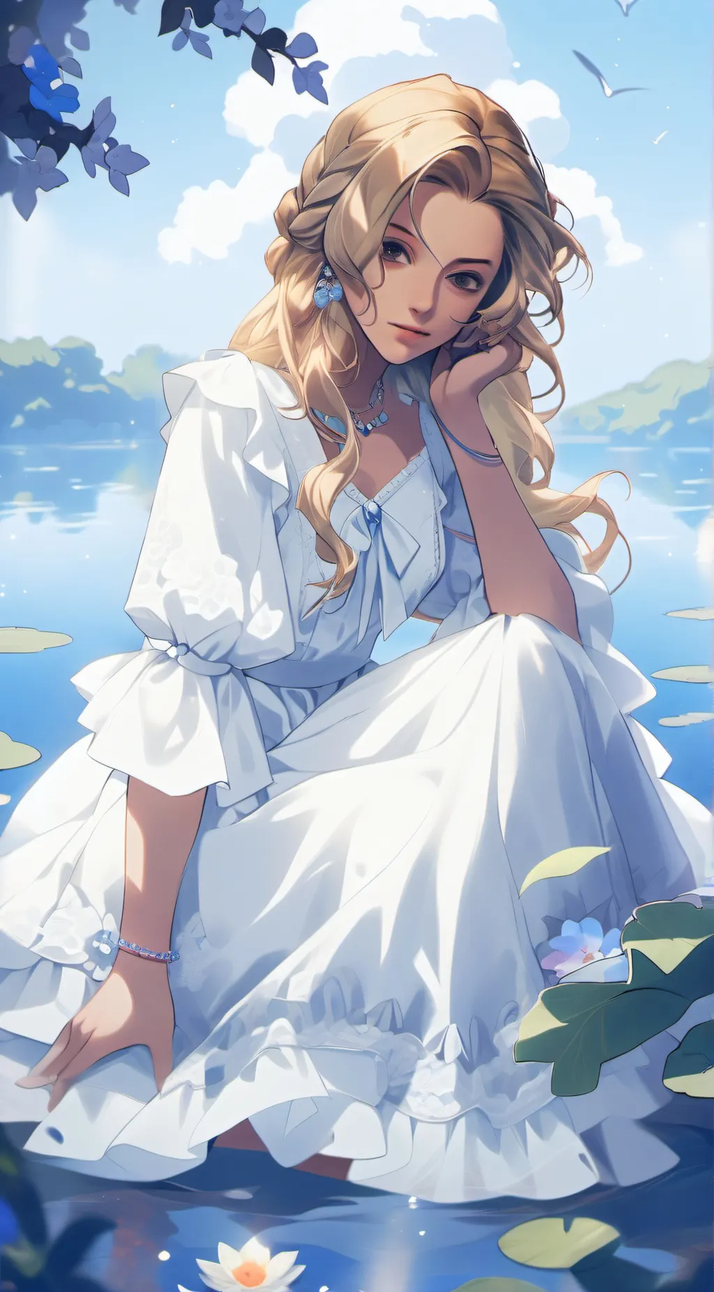 ai character: Hanah background