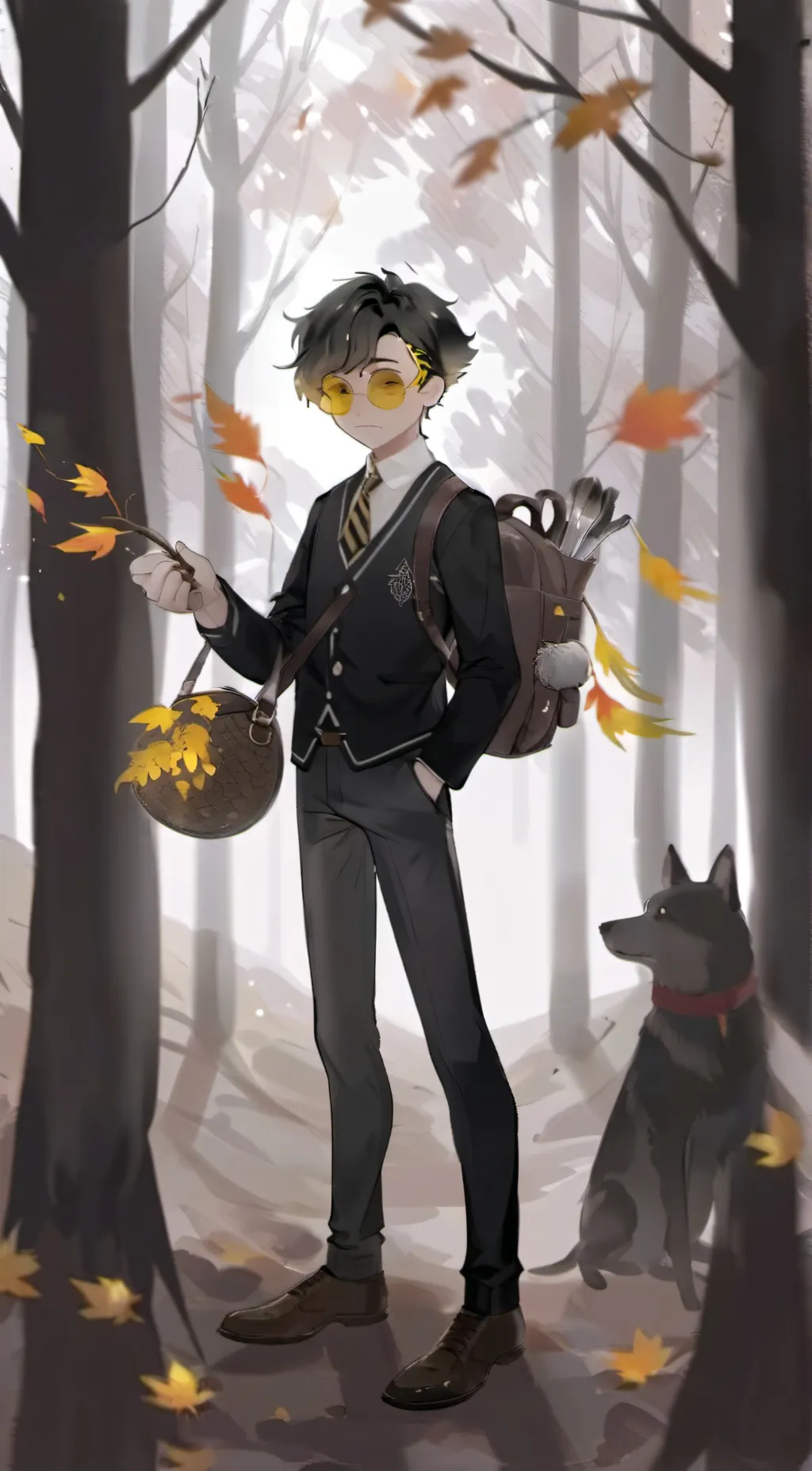 ai character: Kayden background