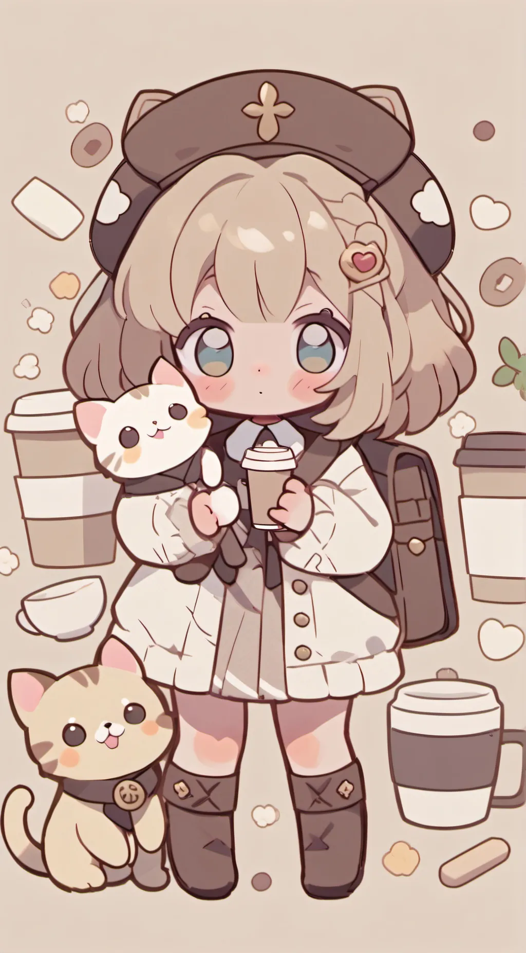 ai character: ame background