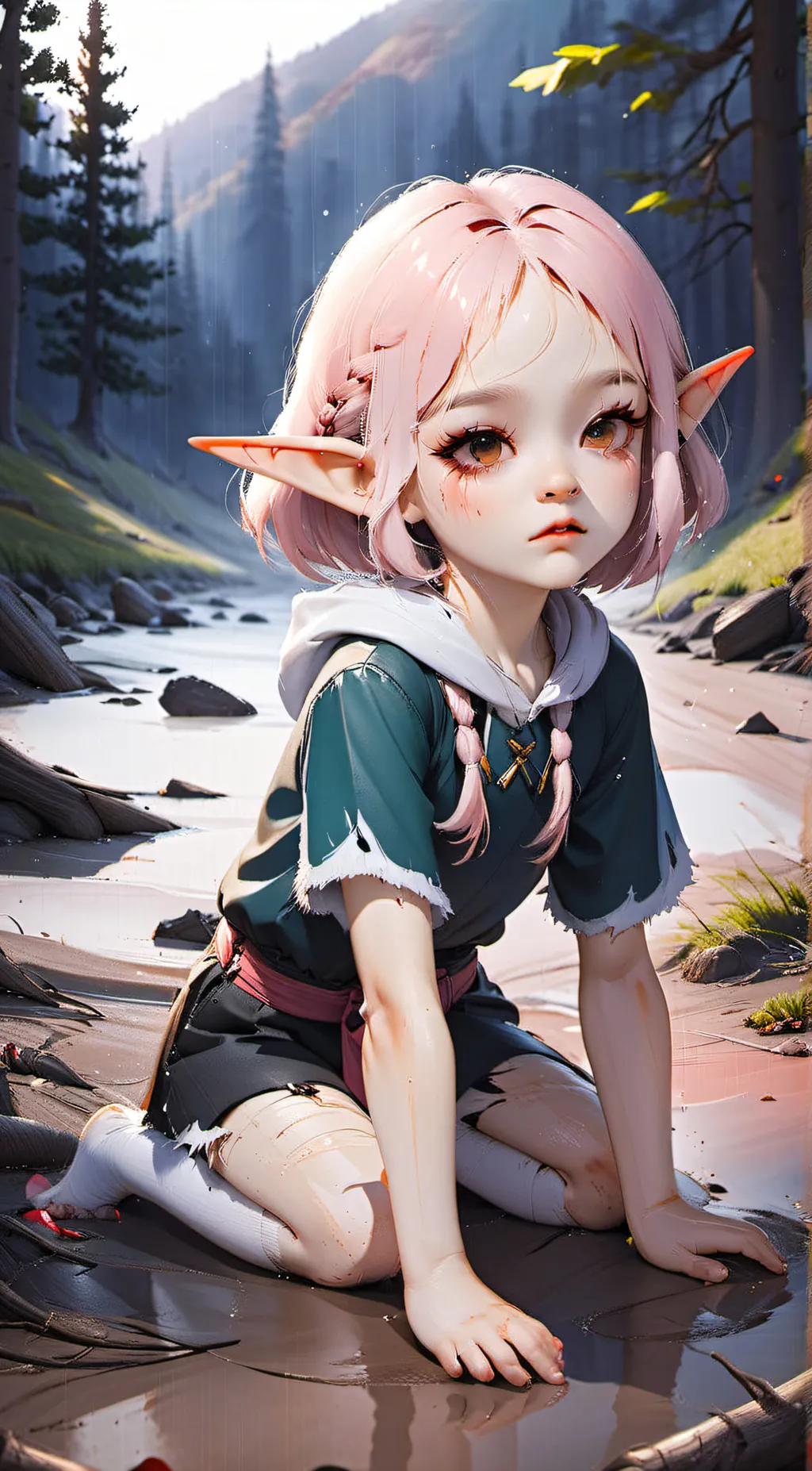 ai character: Class 1A trip background