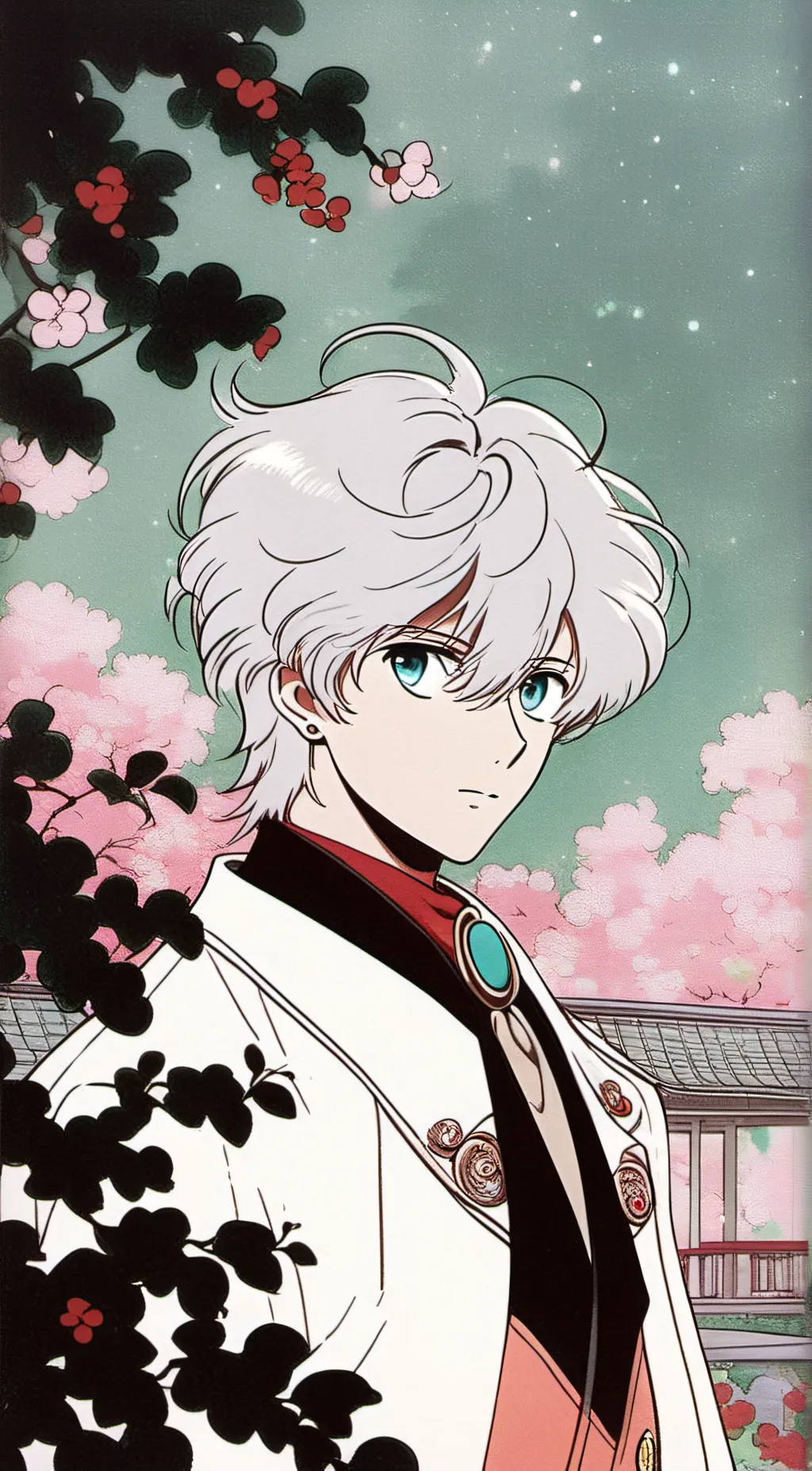 ai character: Killua (teen)  background