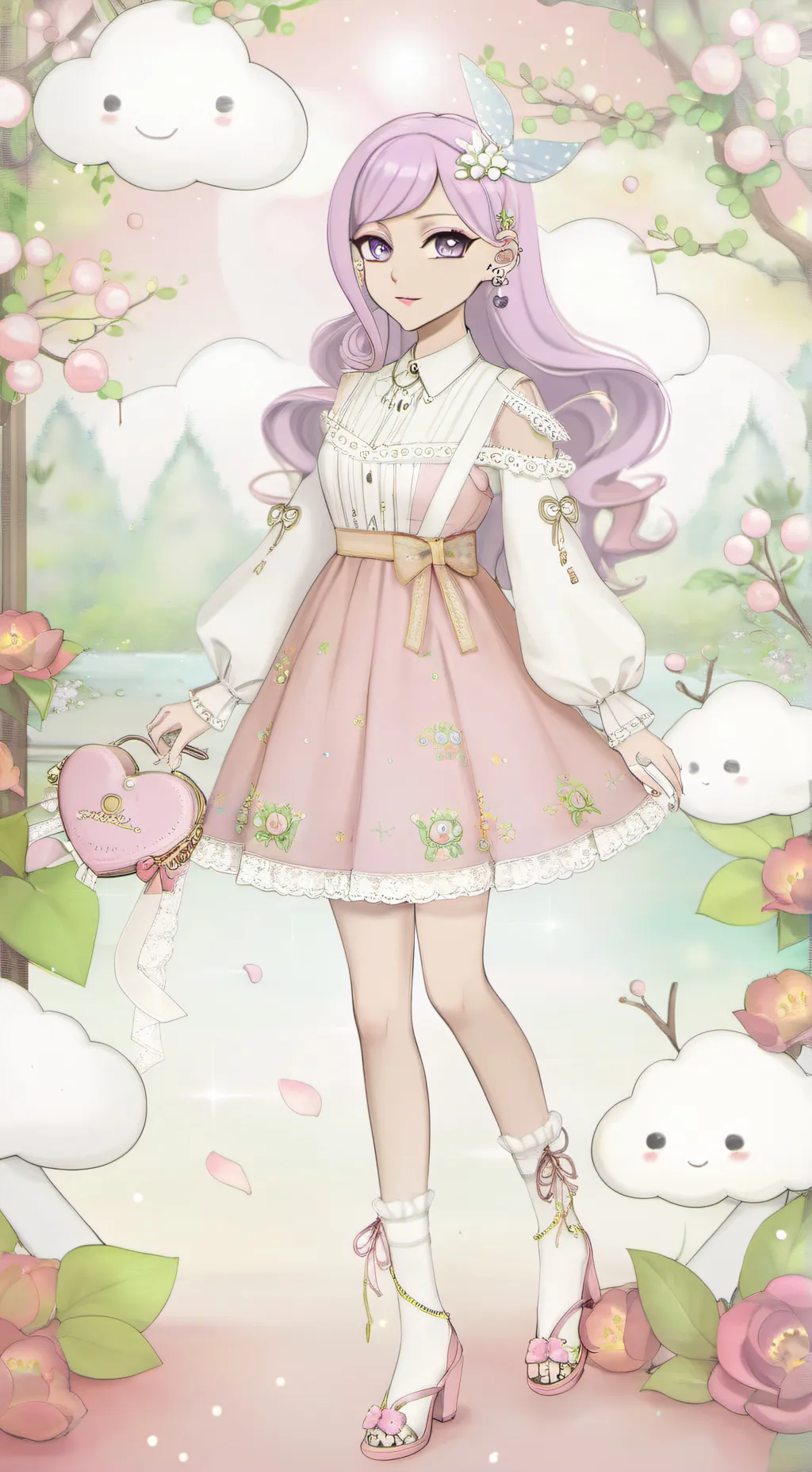 ai character: emily background