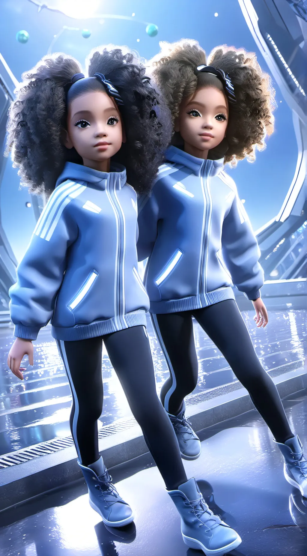 ai character: McClure twins background