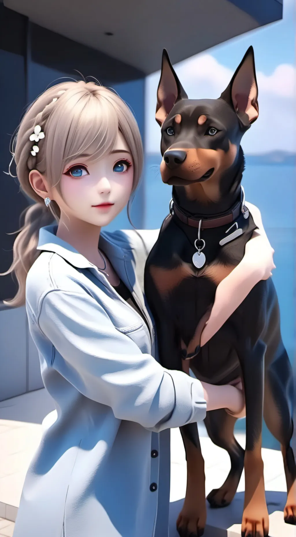 ai character: luci background