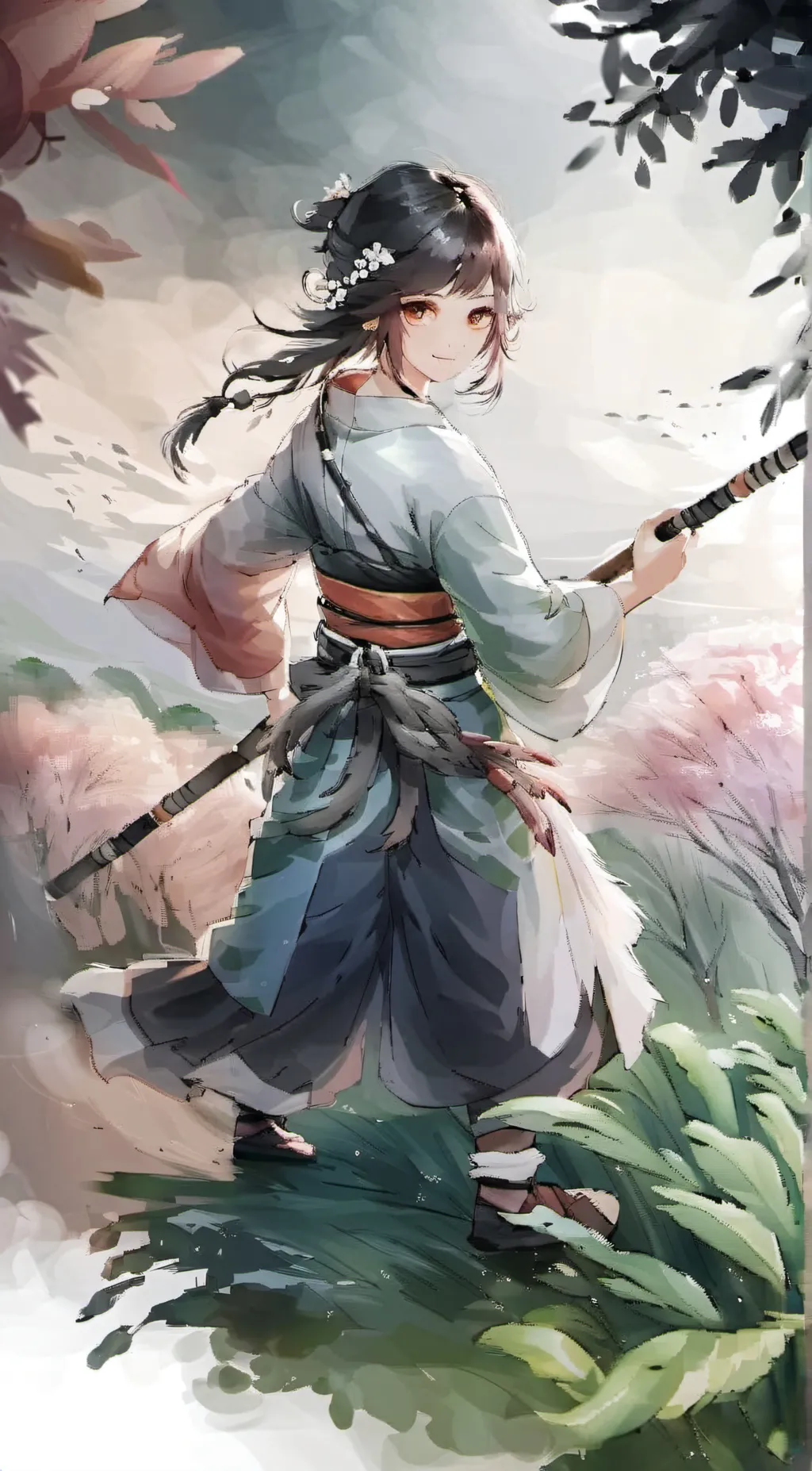 ai character: Tangiro and other  background