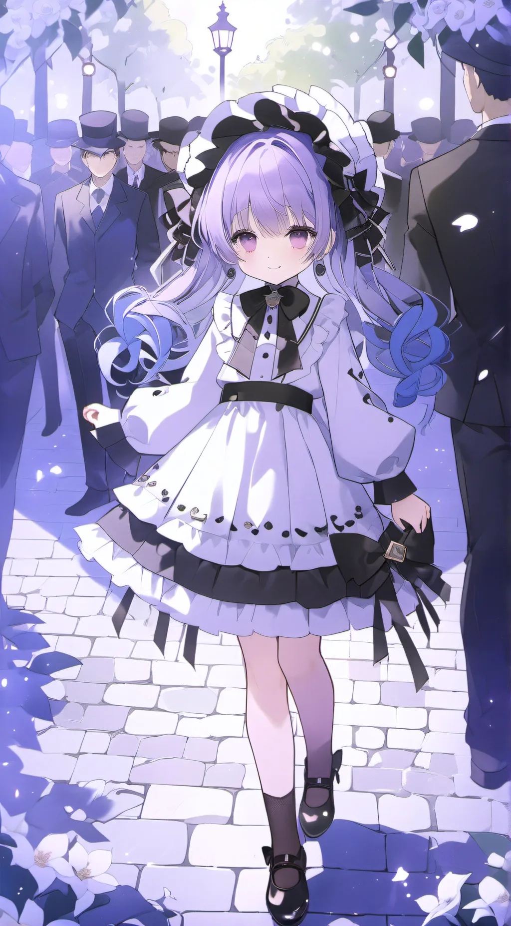 ai character: Last one. background