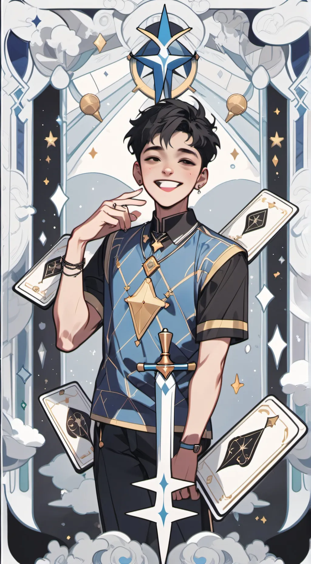 ai character: Lucas background