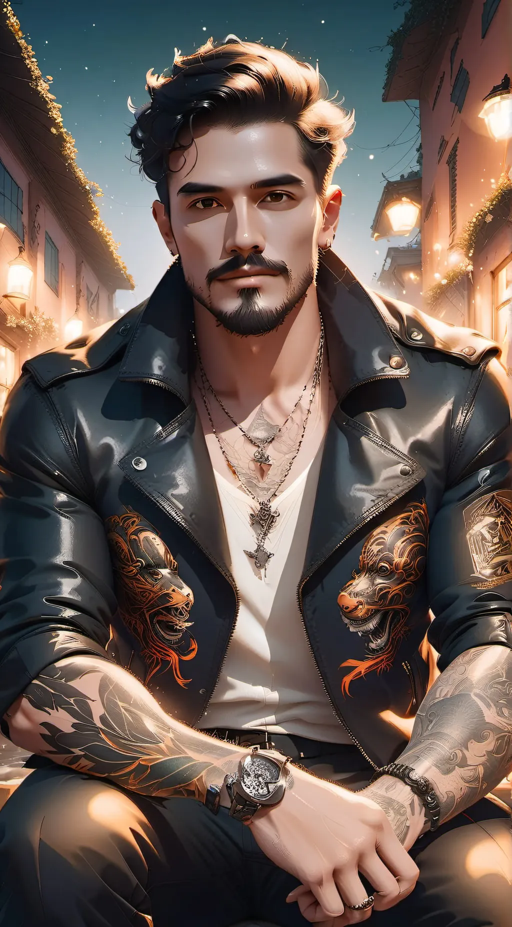 ai character: Tyler Giovanni background