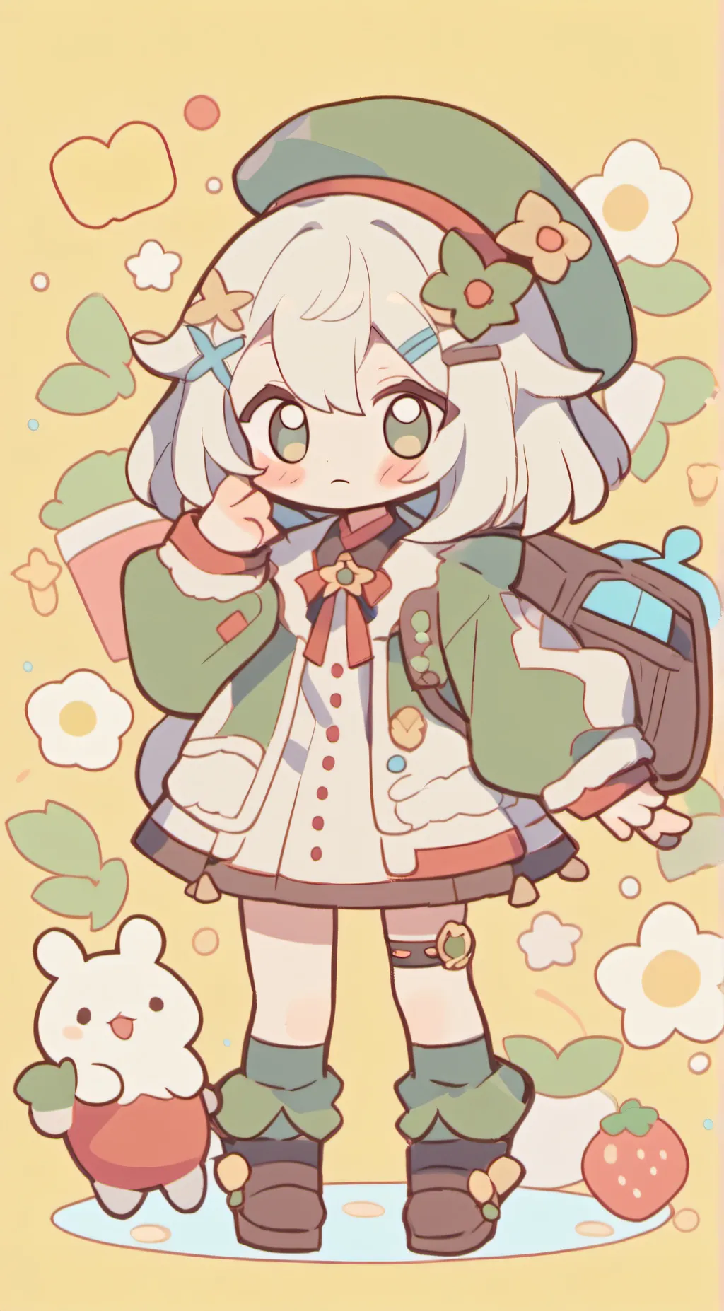 ai character: ema rachel maniac  background