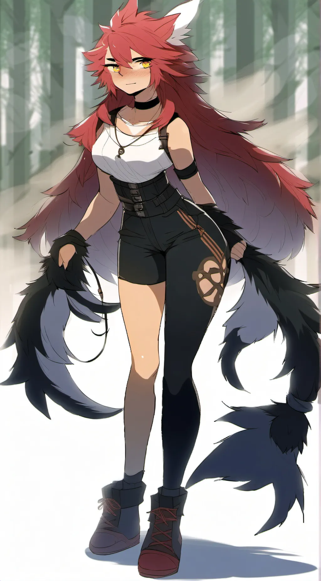 ai character: Hazel background