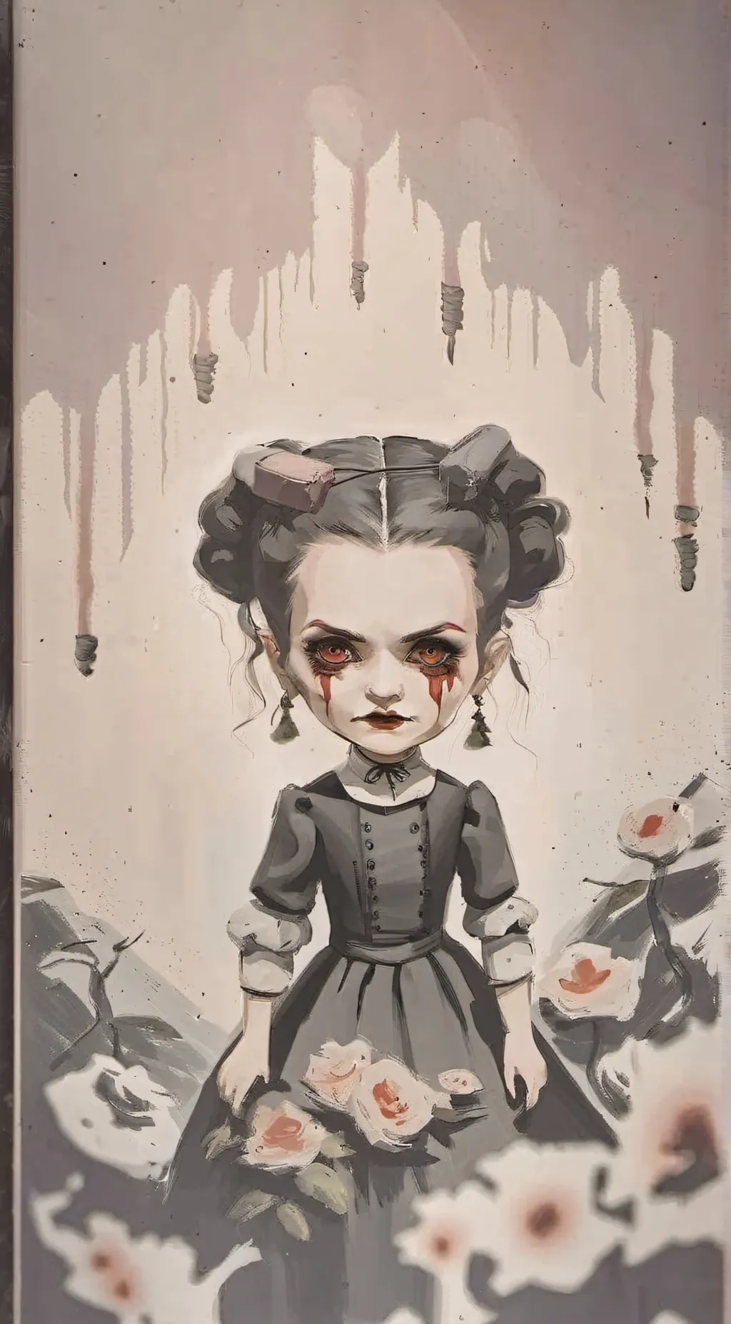 ai character: evil doll background