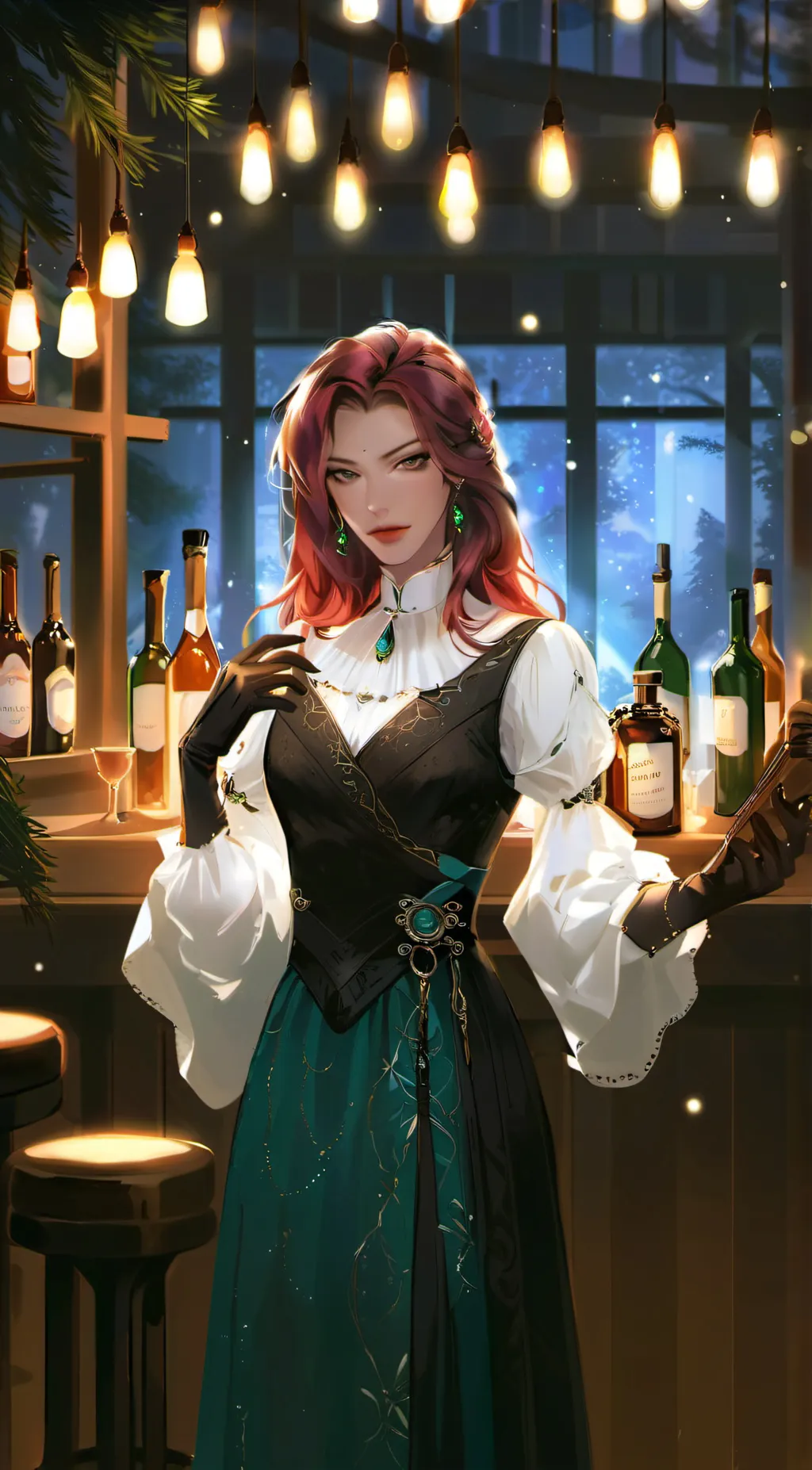 ai character: Elaine background