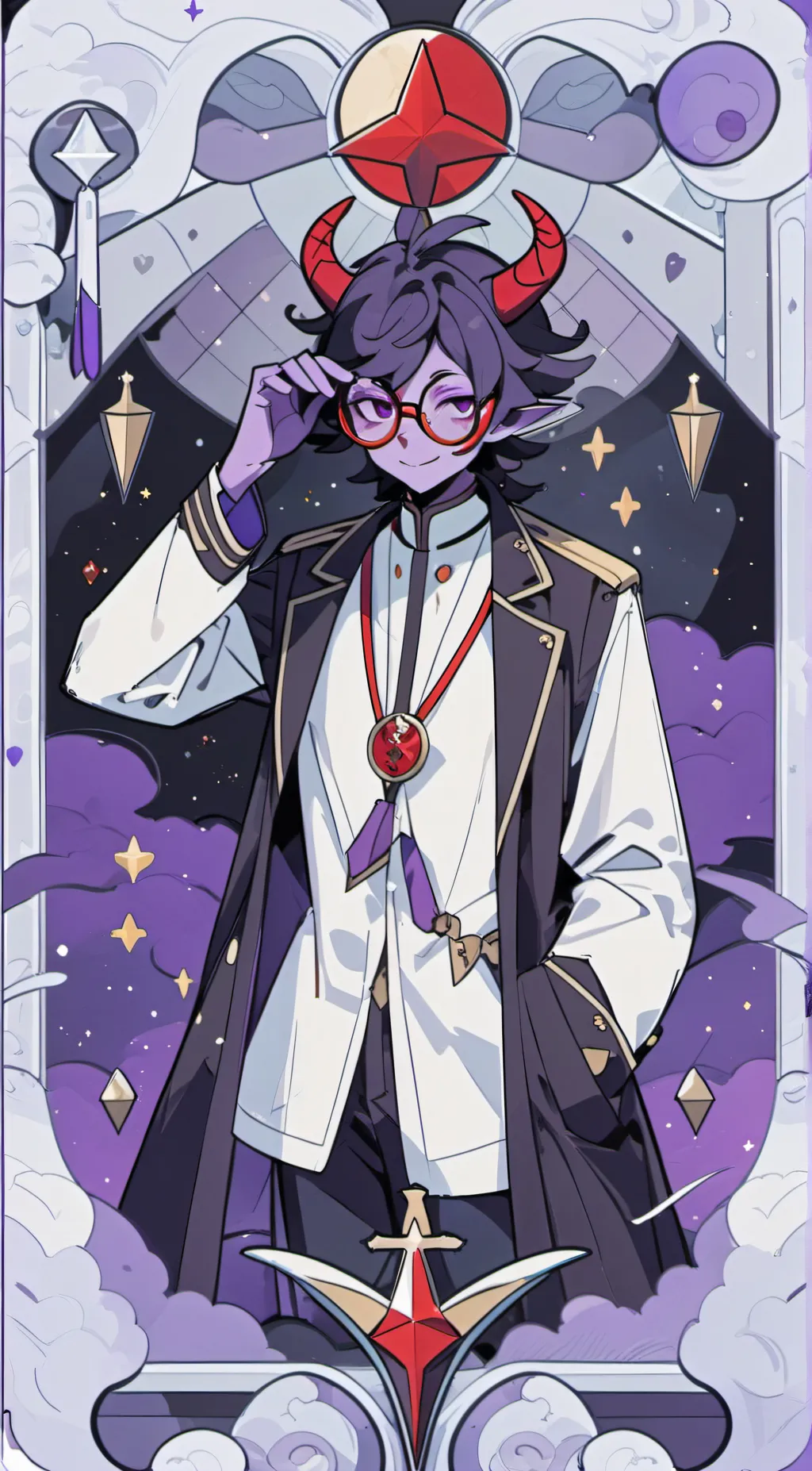 ai character: Valentino background