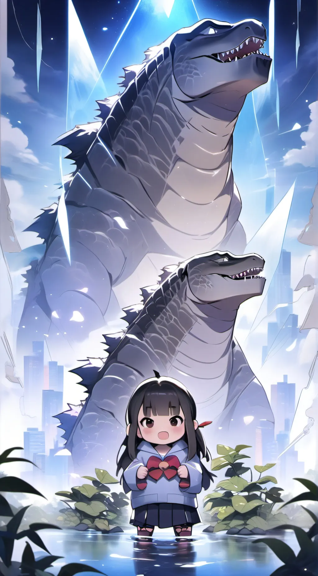 ai character: shimo background