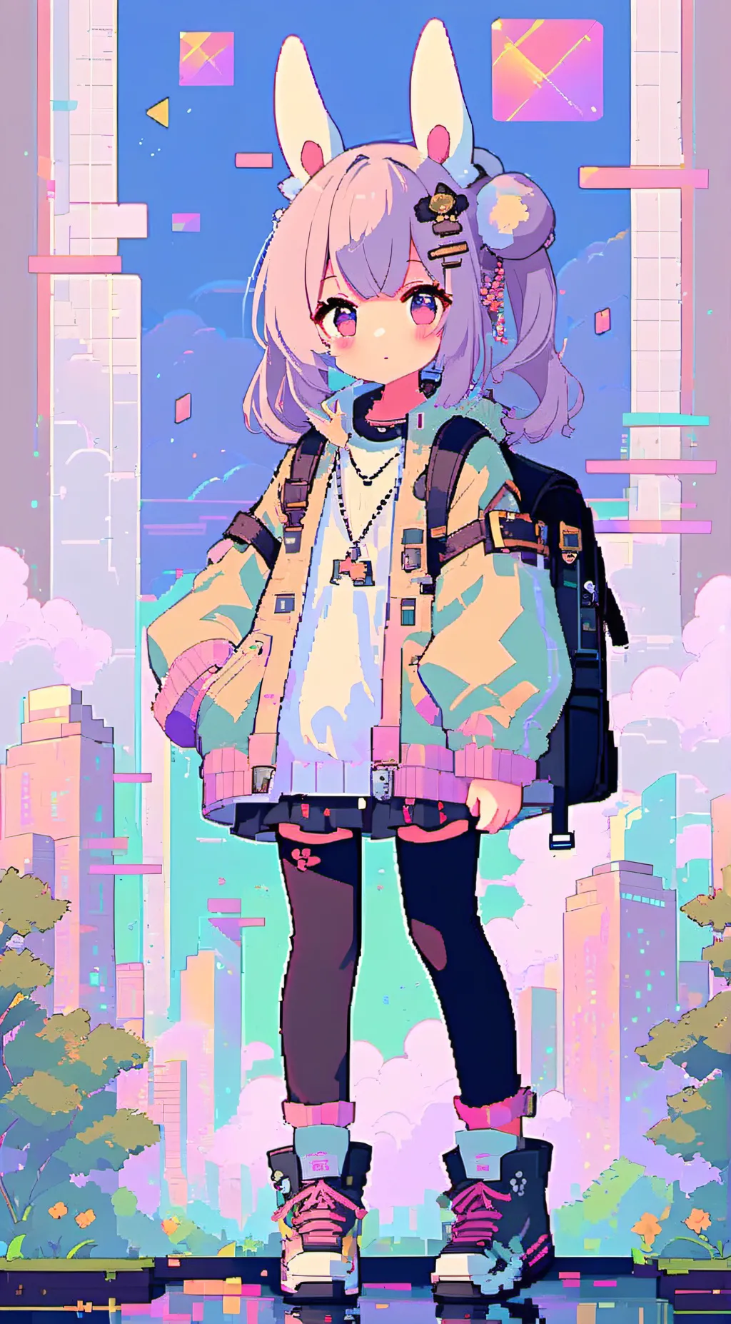 ai character: higi background