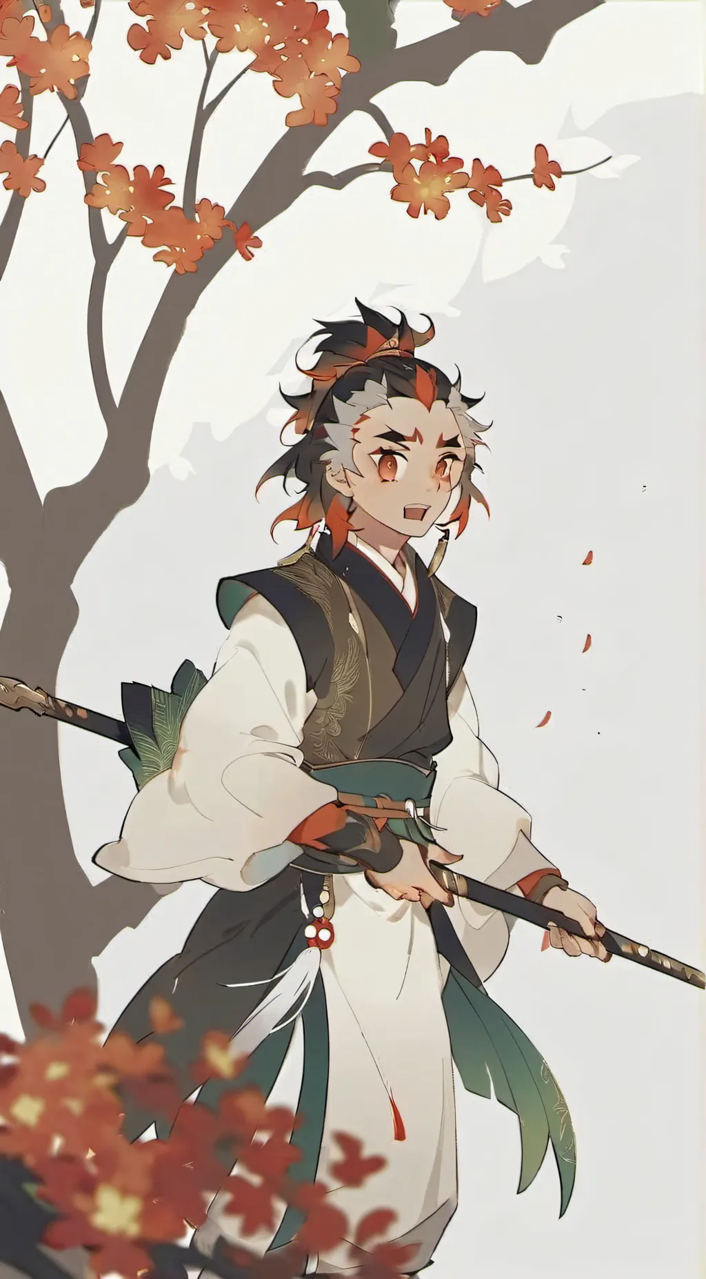 ai character: demon slayers background