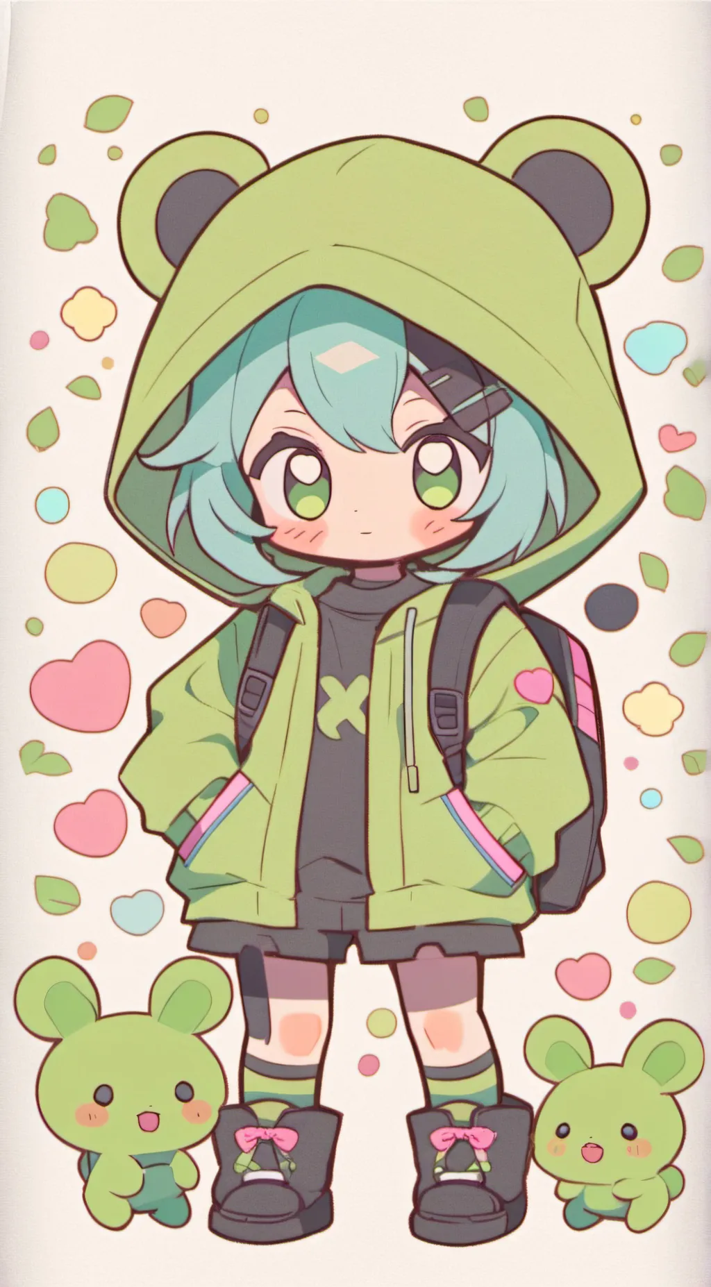 ai character: allen background