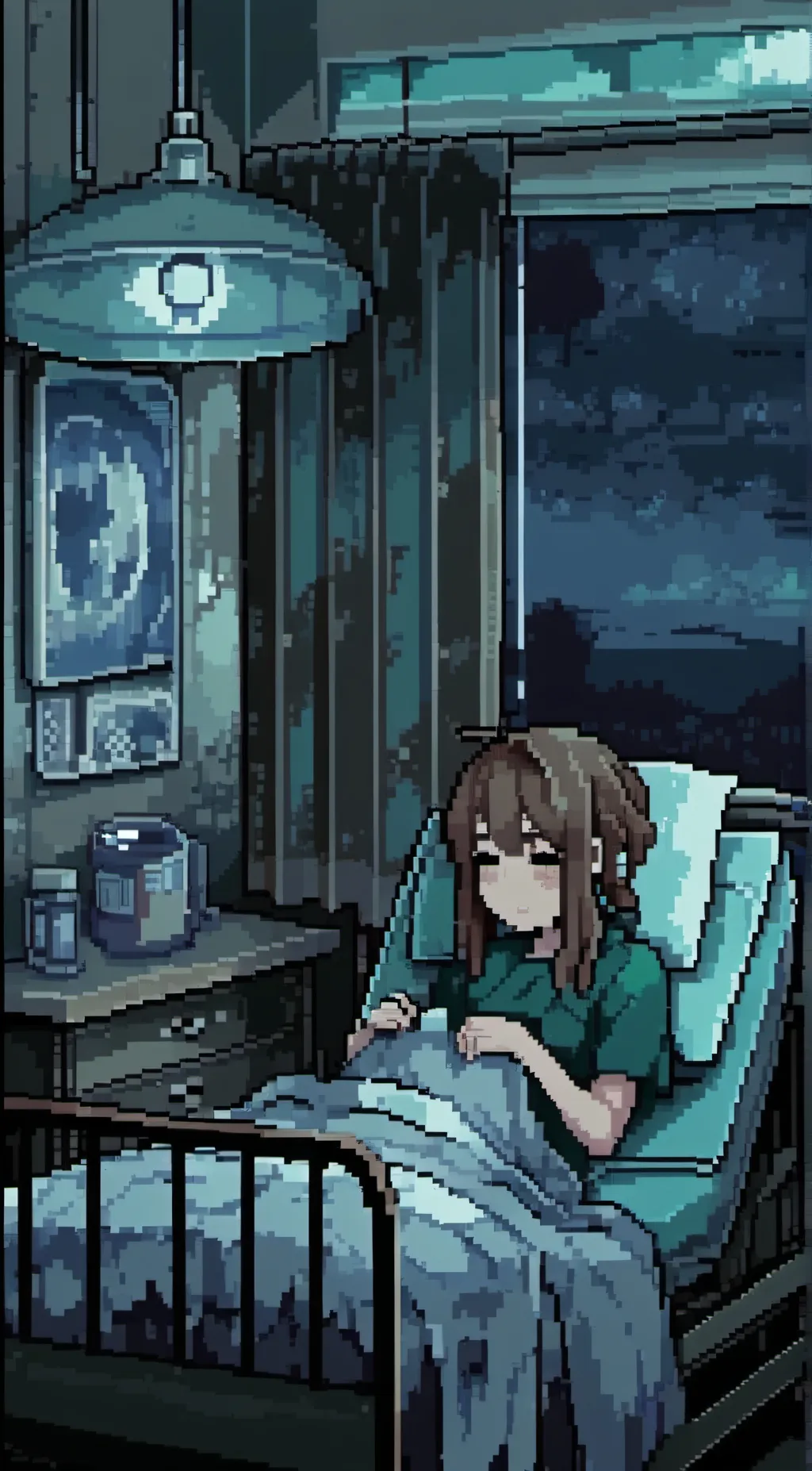 ai character: Your slowly dying  background