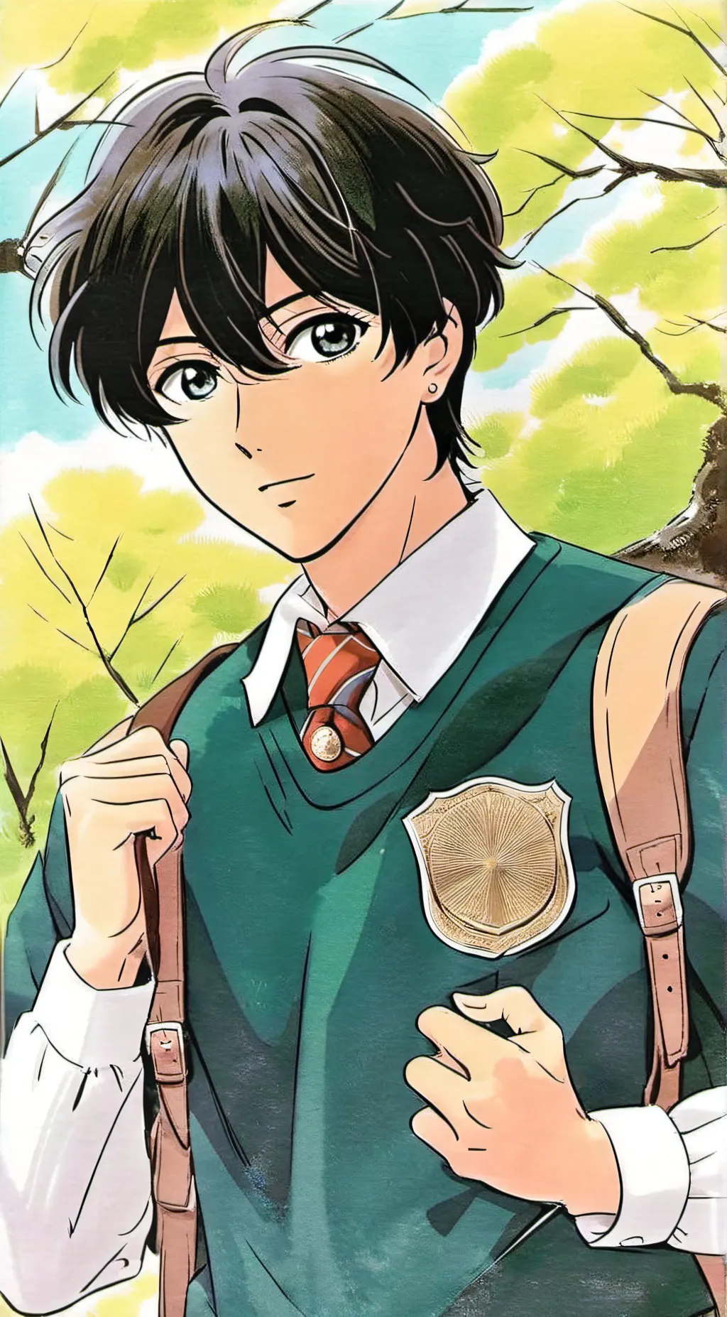 ai character: Ryo background