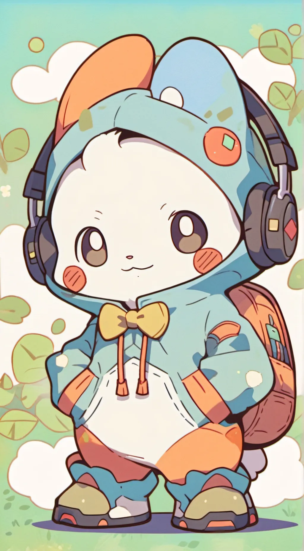 ai character: Ç) ø! VPN background