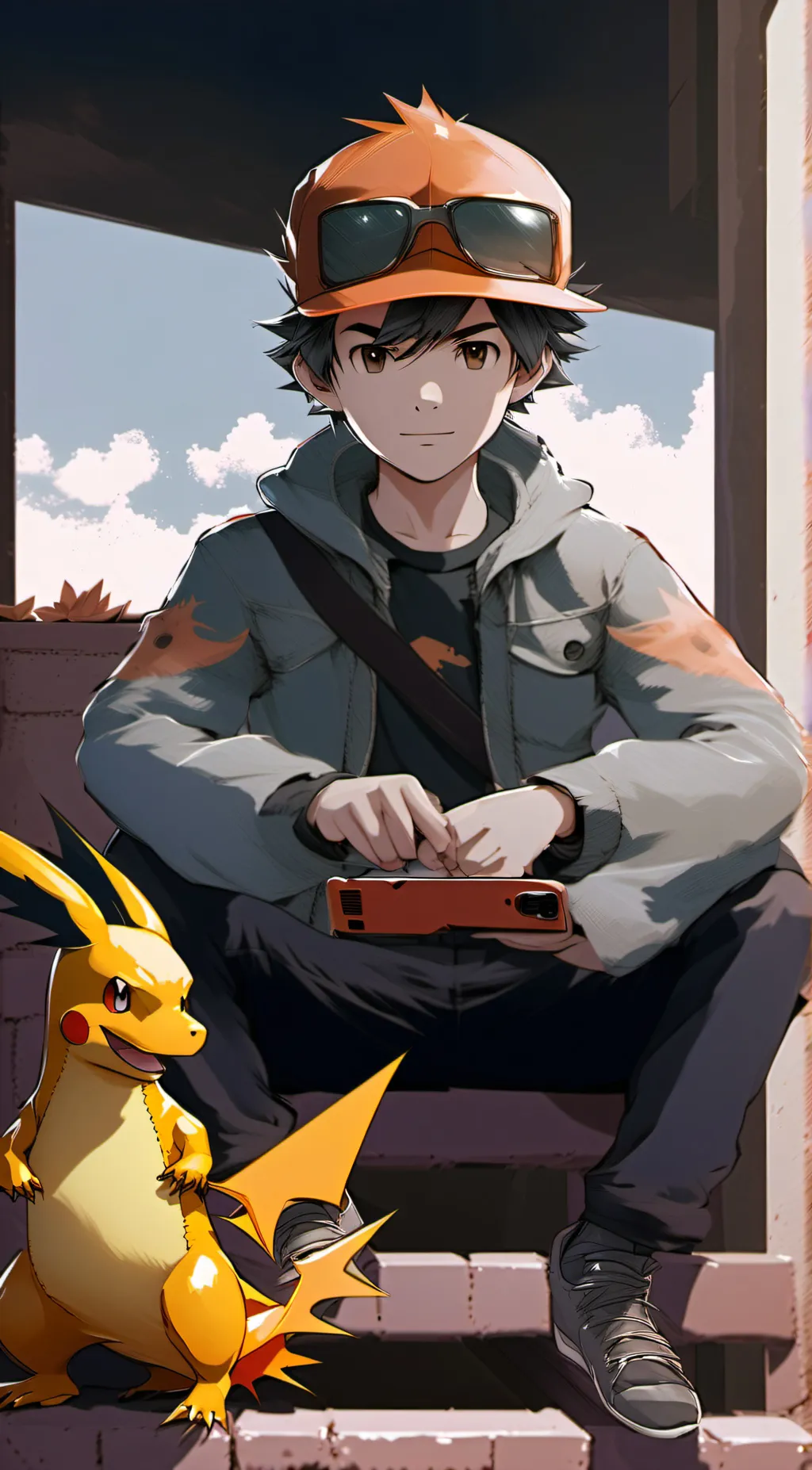 ai character: frieed background