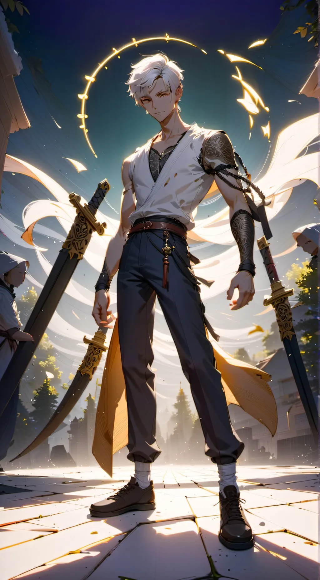 ai character: dk background