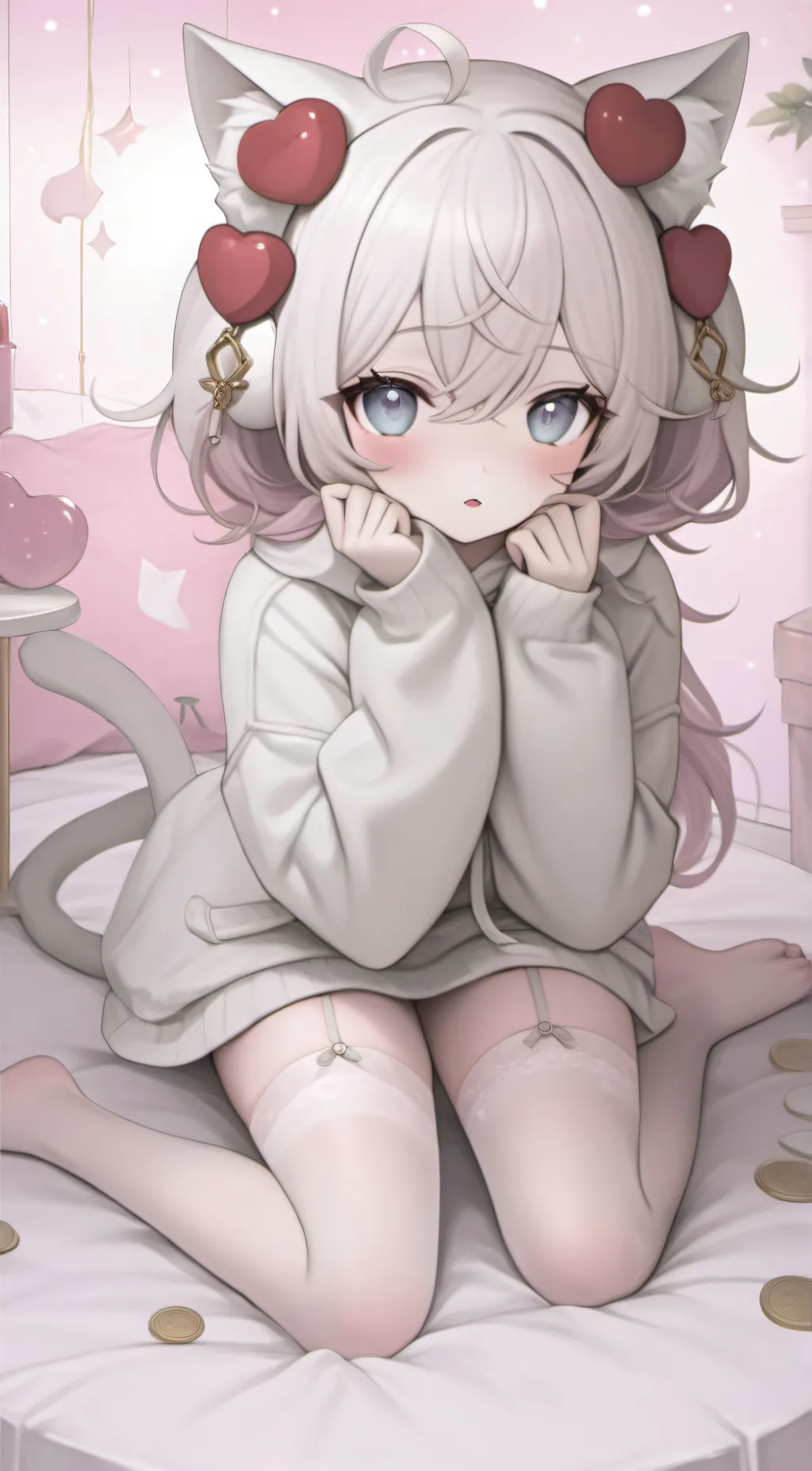 ai character: Luna background