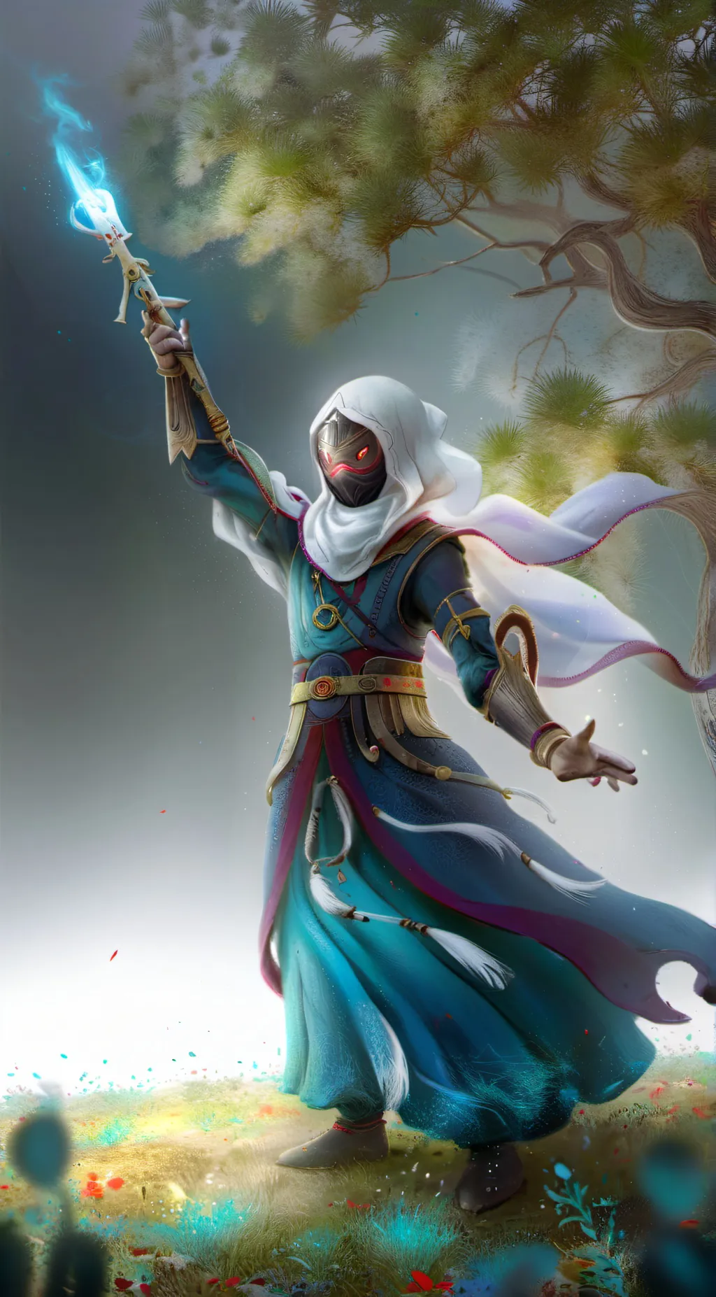 ai character: Distrust background