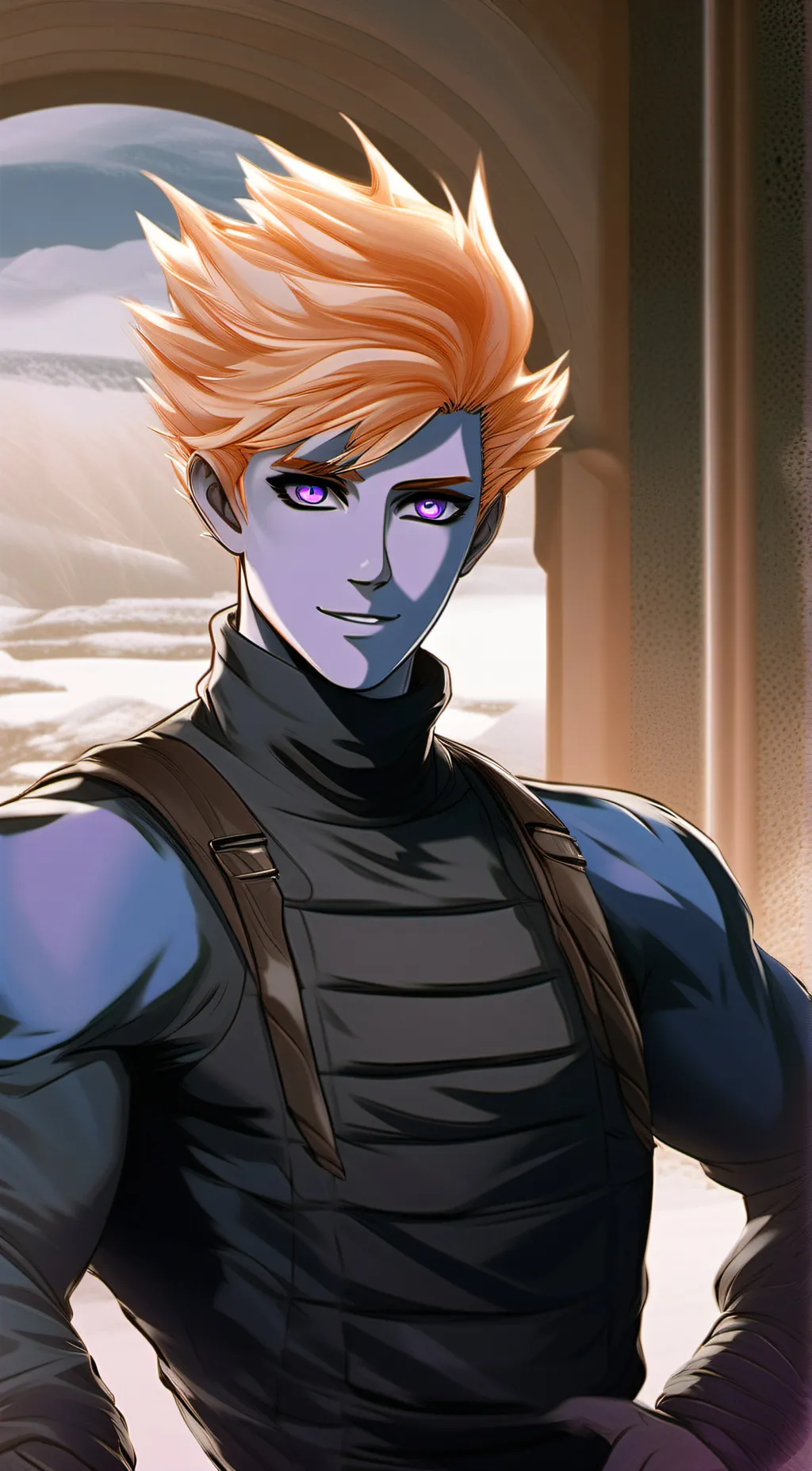 ai character: Steven Saturnia  background