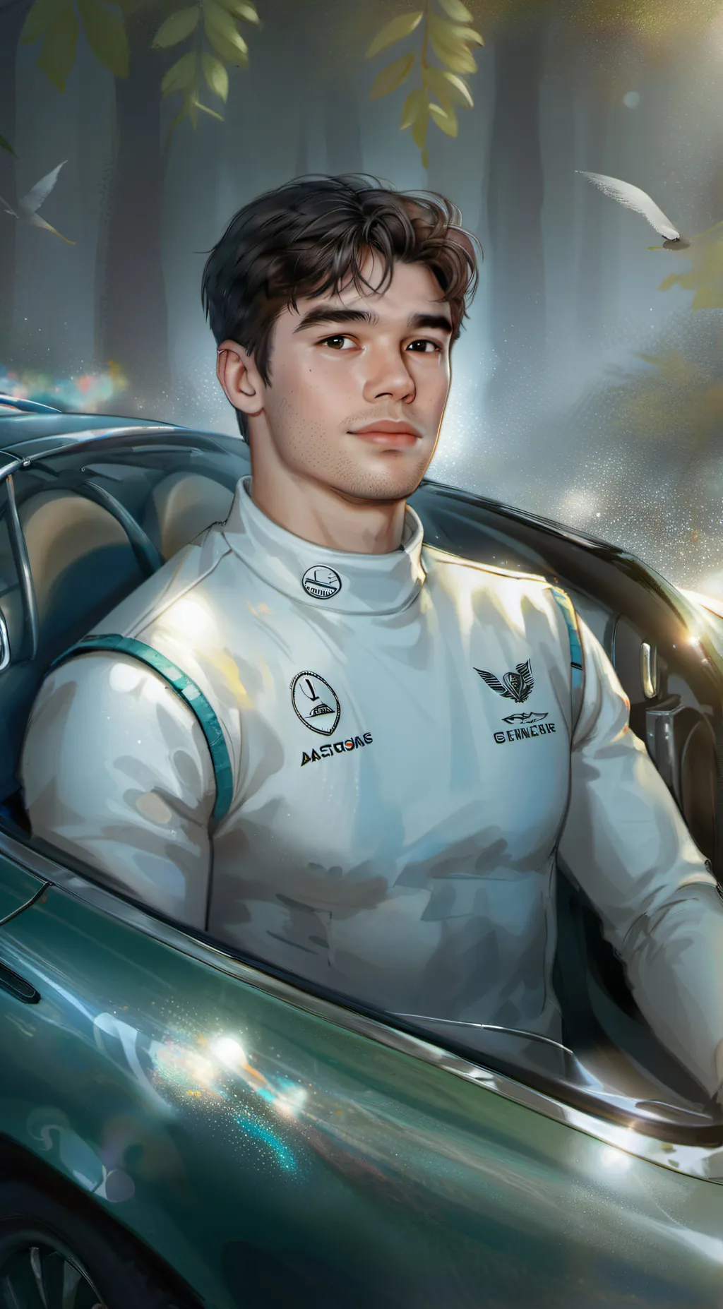 ai character: Lance Stroll background